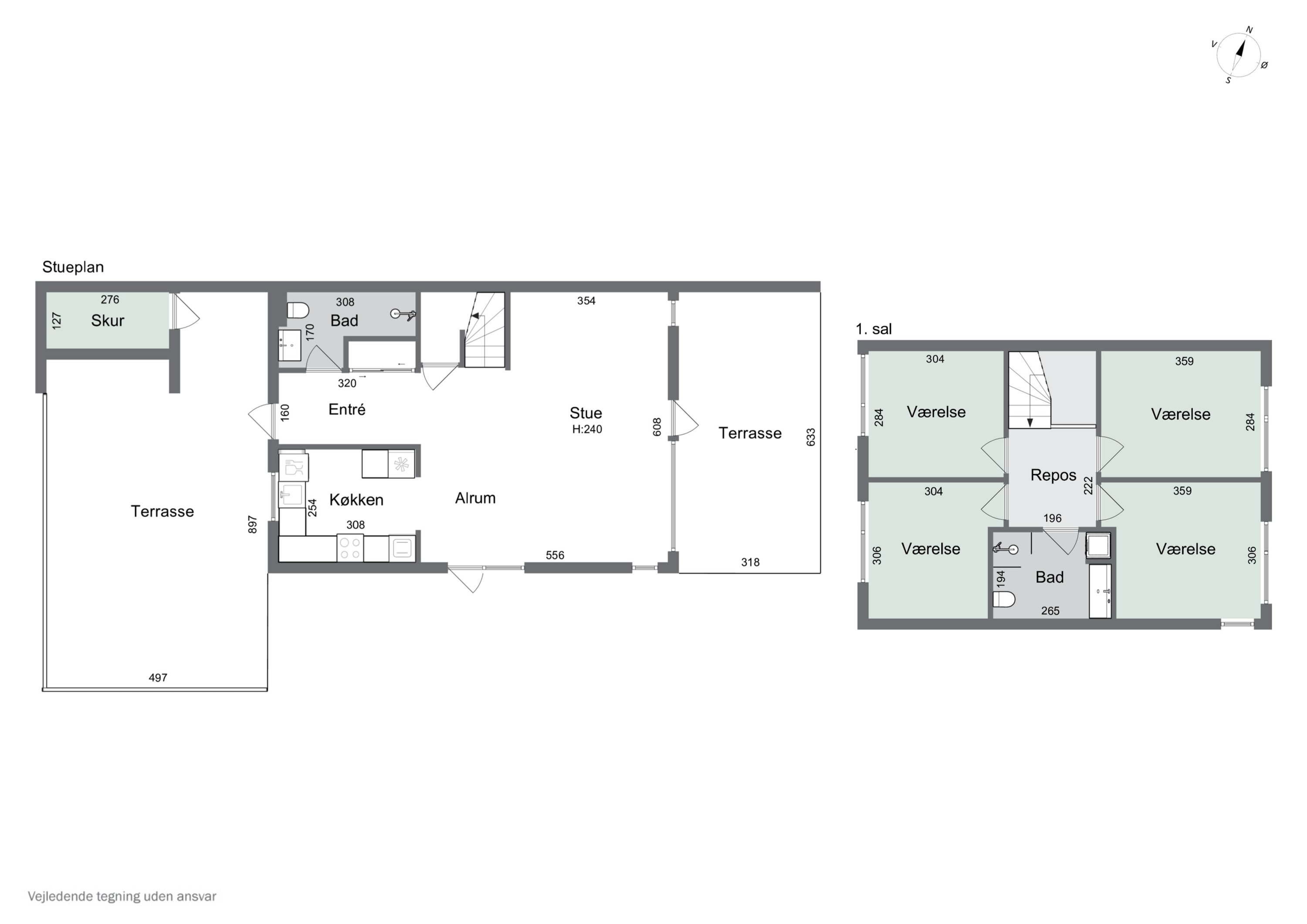 Plantegninger billede af Torpet 78, 4300 Holbæk