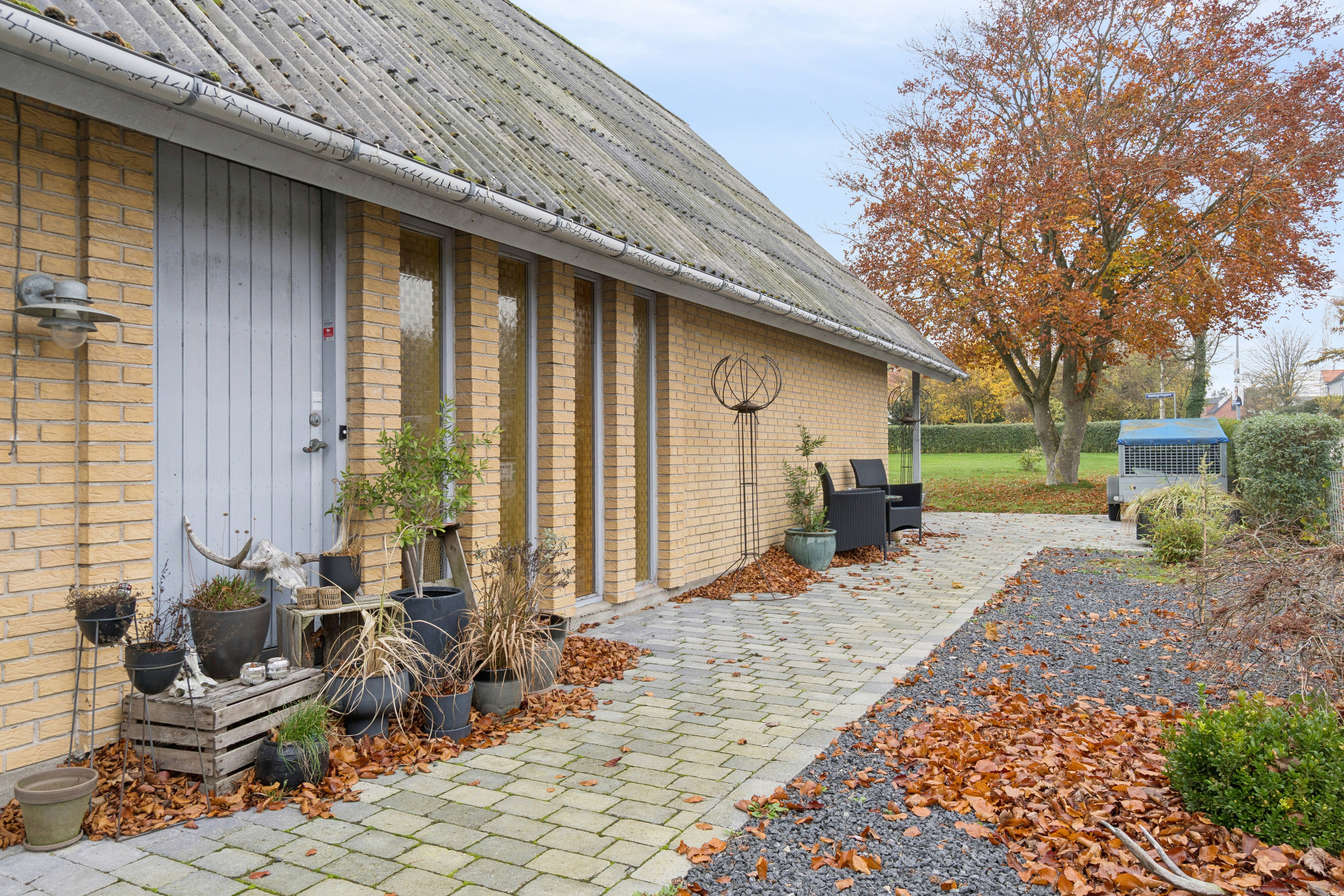 Fremhævet udendørs billede i fuldskærmstilstand. Billede af Katrinevej 16A, Gimlinge, 4200 Slagelse