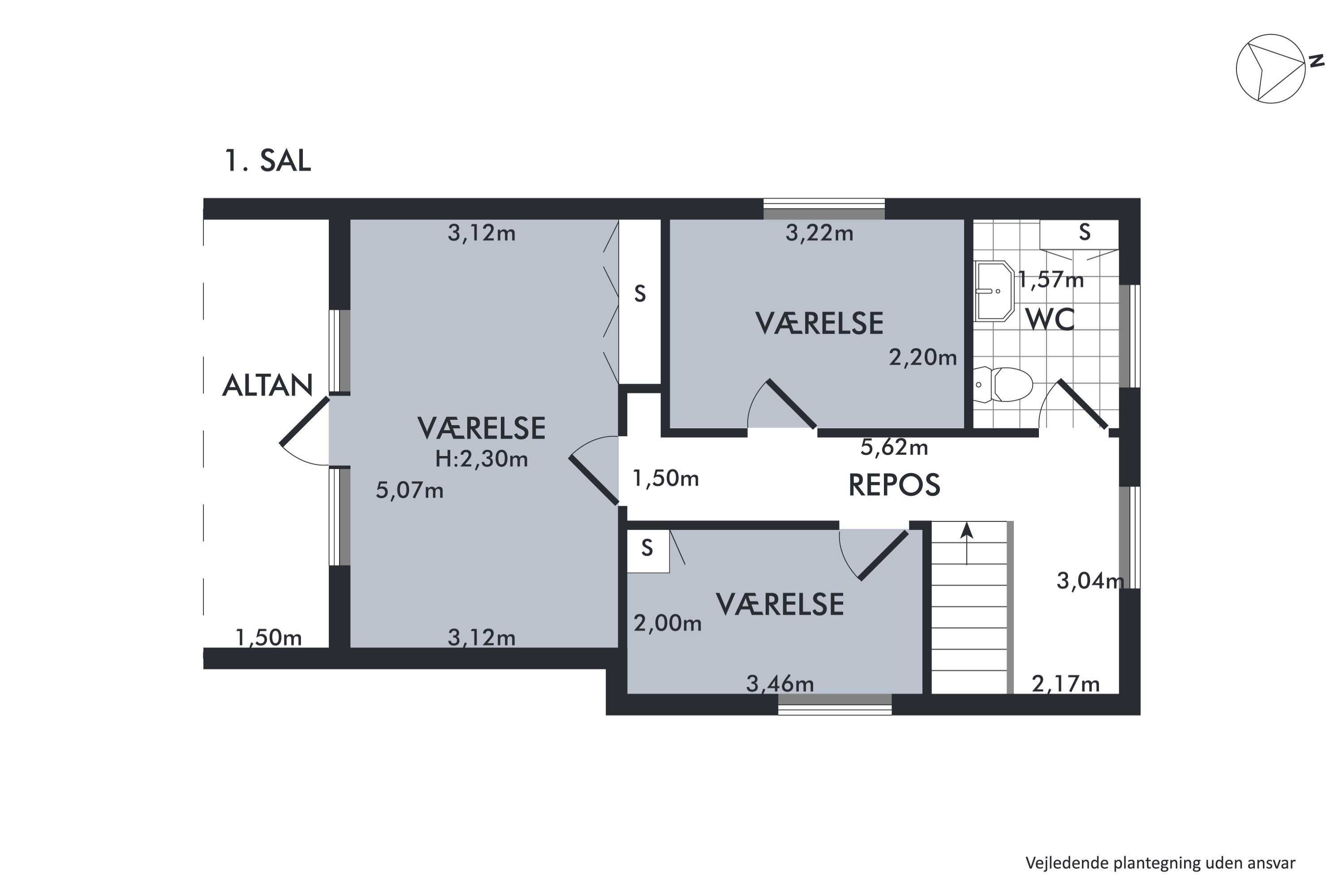 Plantegninger billede af Solholmsvej 5A, 4520 Svinninge