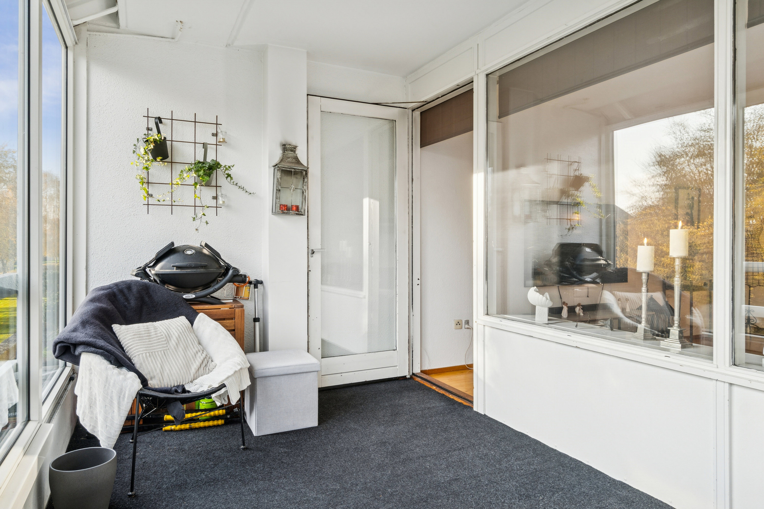 Fremhævet altan billede i fuldskærmstilstand. Billede af Parkvej 174, 1. 5., 4700 Næstved