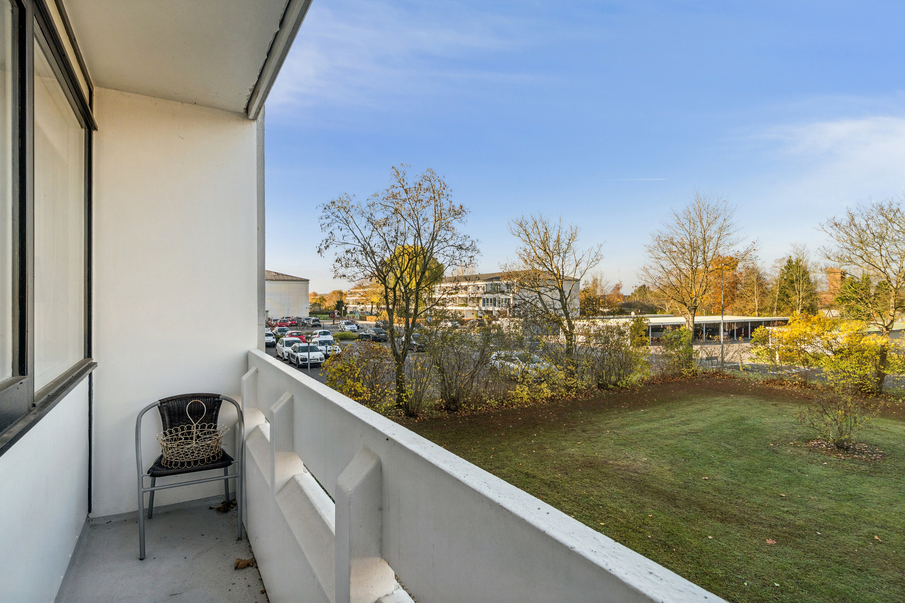 Fremhævet altan billede i fuldskærmstilstand. Billede af Parkvej 174, 1. 5., 4700 Næstved