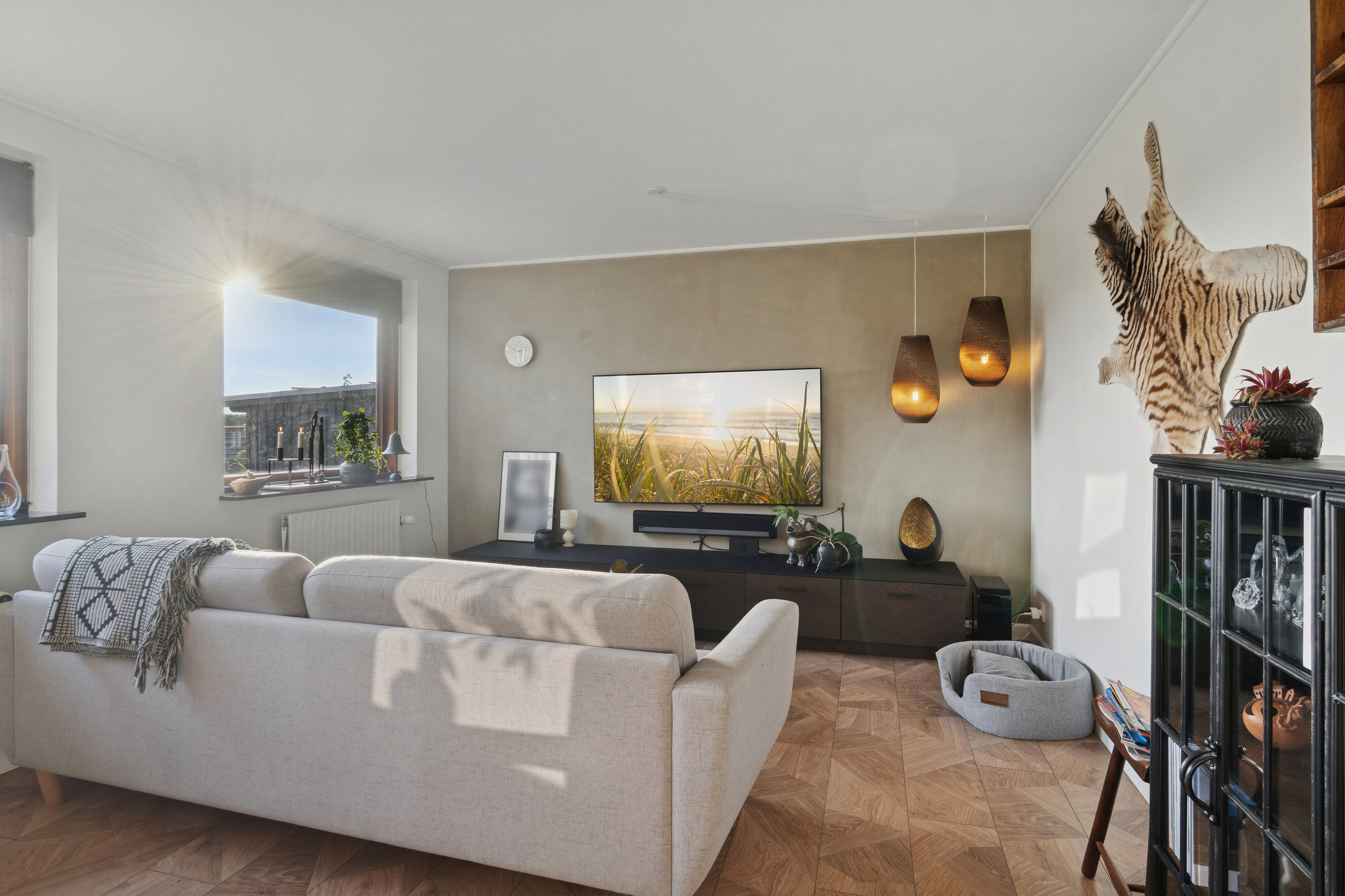 Fremhævet stue billede i fuldskærmstilstand. Billede af Katrinevej 26A, Gimlinge, 4200 Slagelse