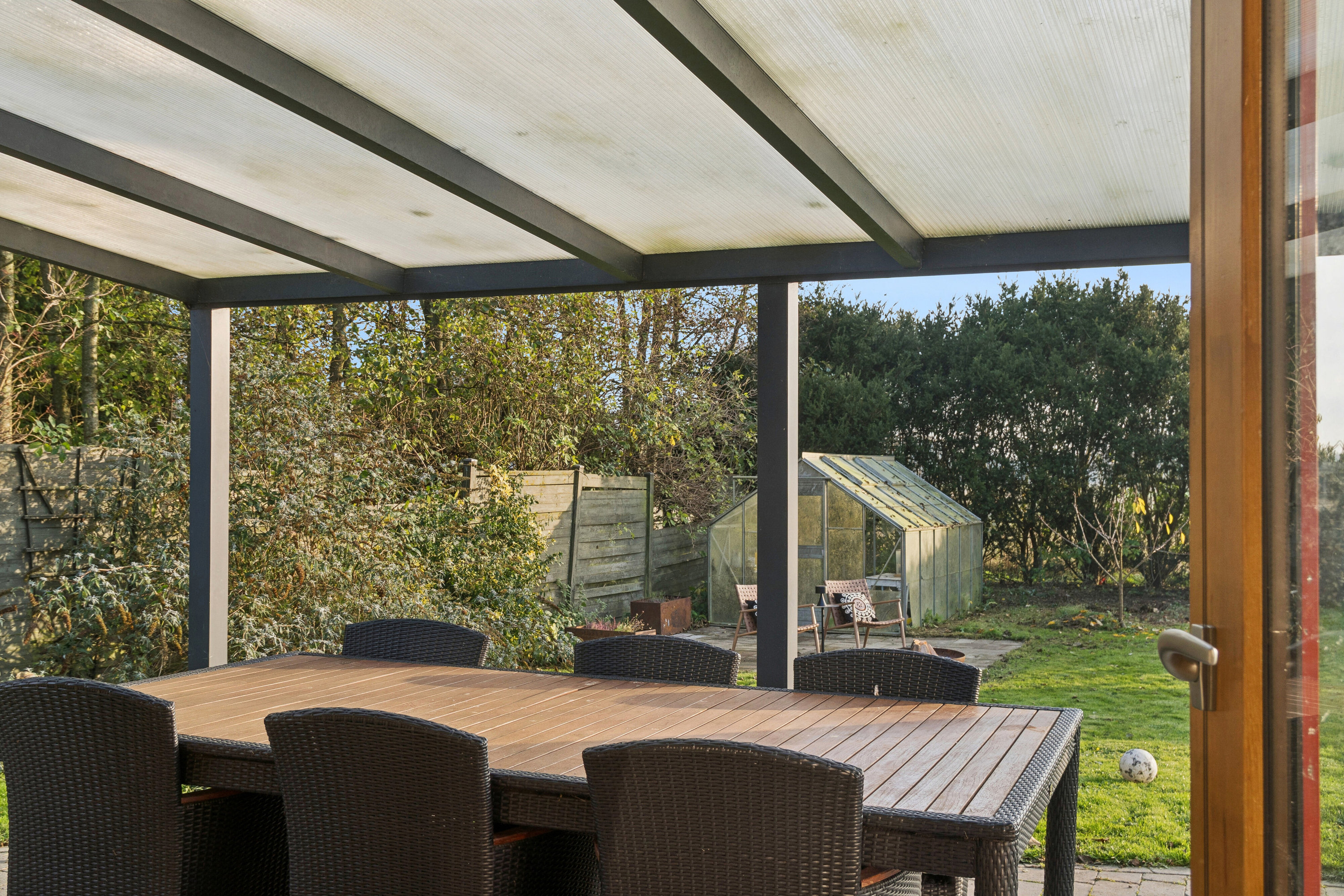 Fremhævet terrasse billede i fuldskærmstilstand. Billede af Katrinevej 26A, Gimlinge, 4200 Slagelse