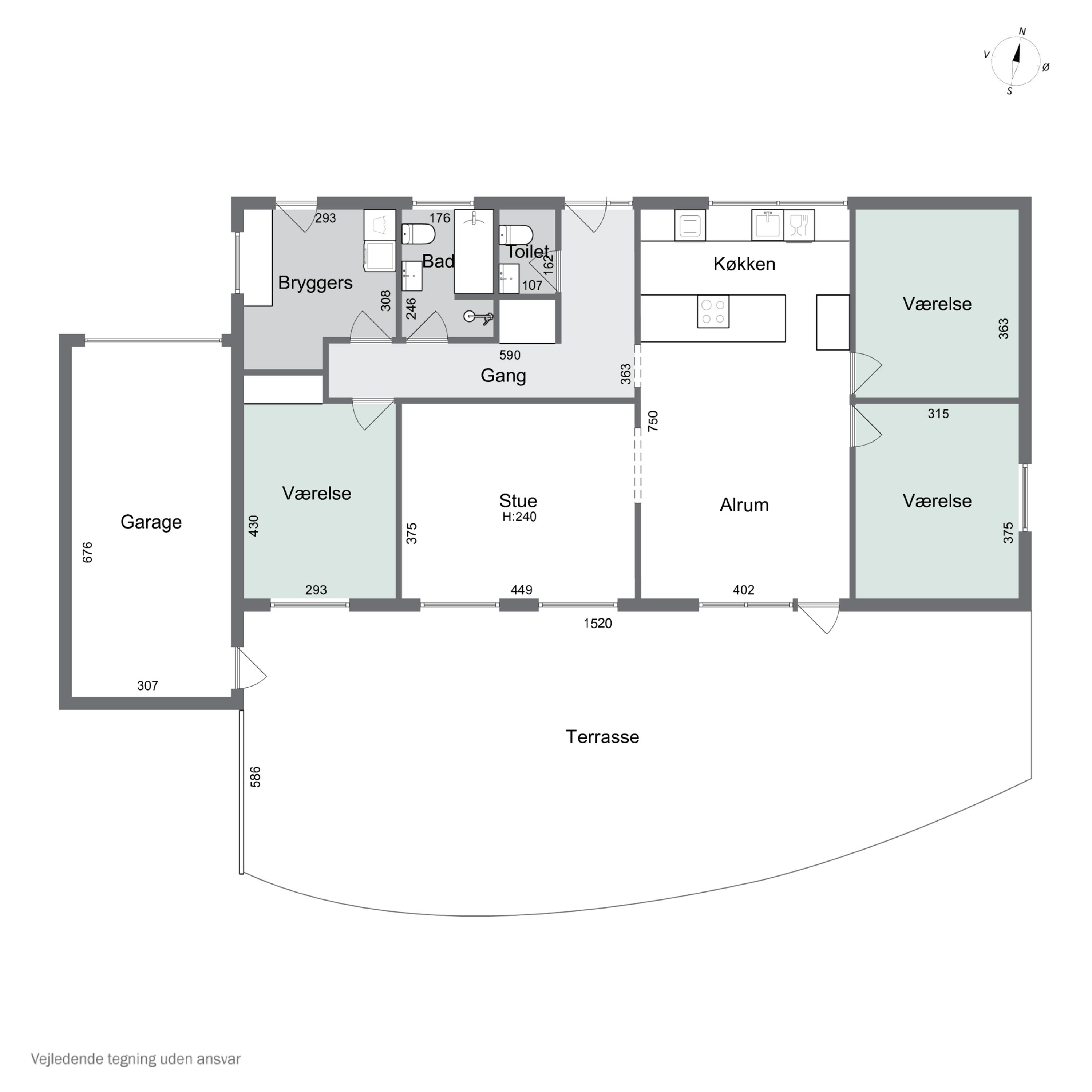 Plantegninger billede af Katrinevej 26A, Gimlinge, 4200 Slagelse