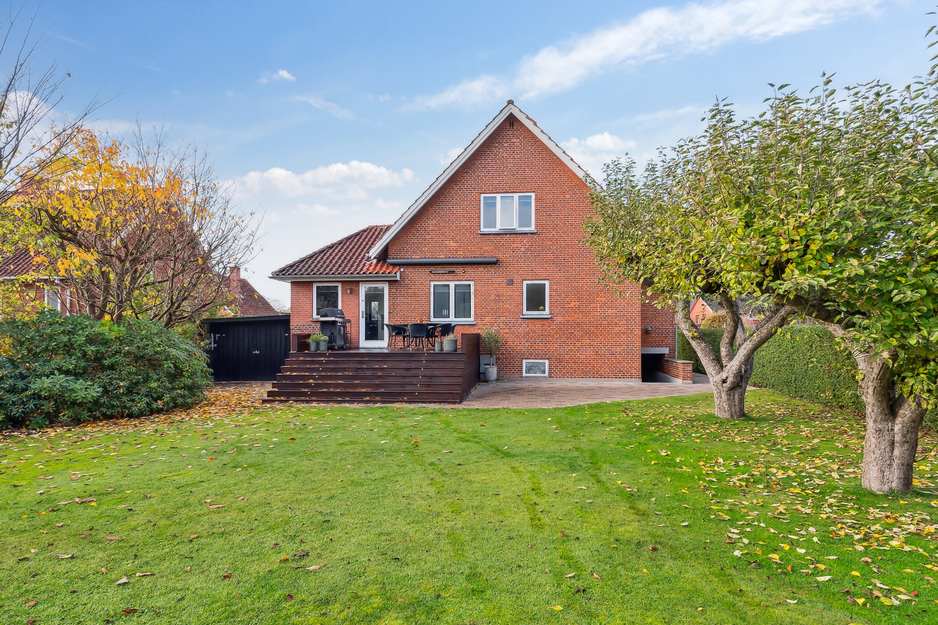 Villa: Set fra haven på Erdalsvej 62, 2600 Glostrup