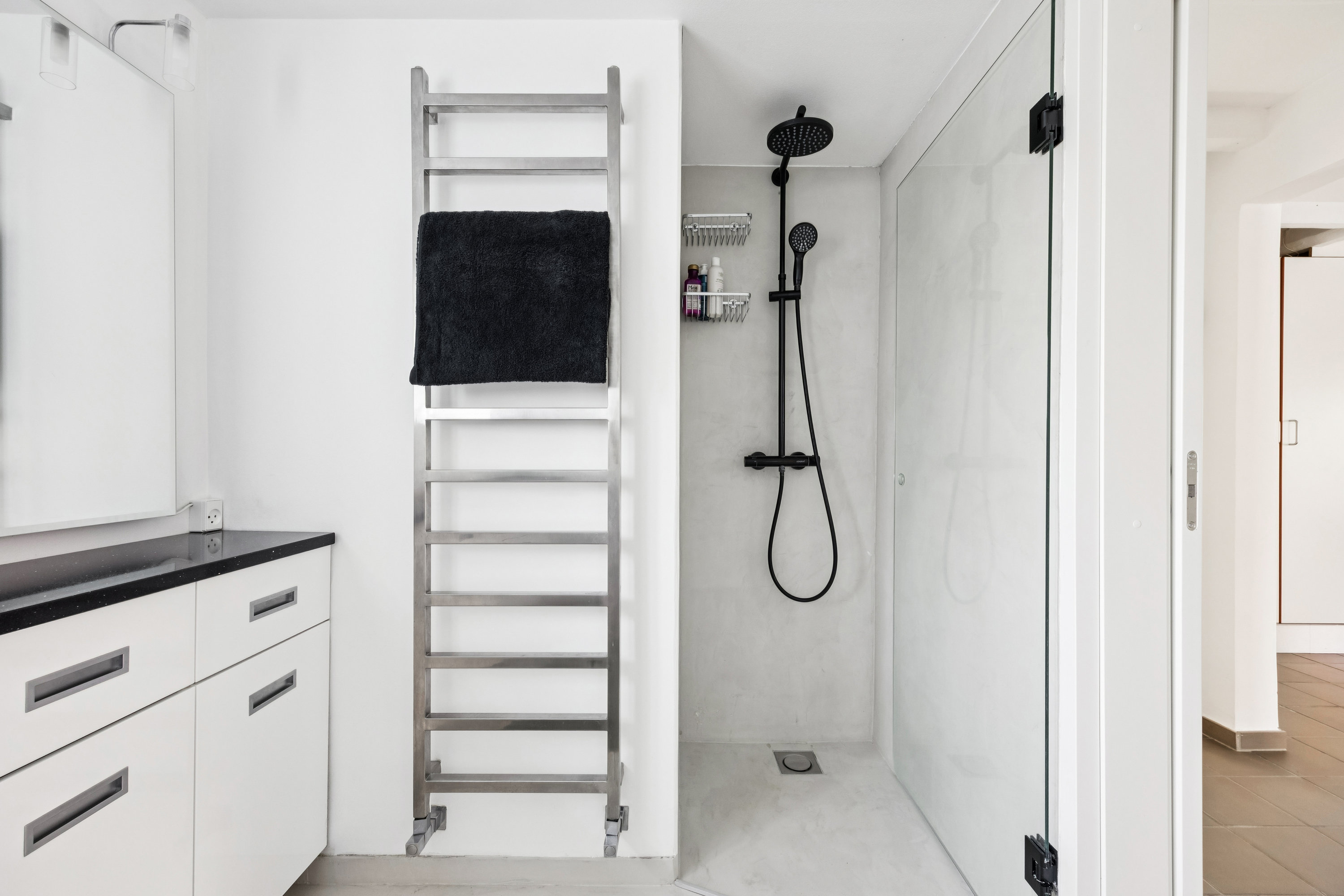 Fremhævet badeværelse billede i fuldskærmstilstand. Billede af Nyvej 21, 4600 Køge