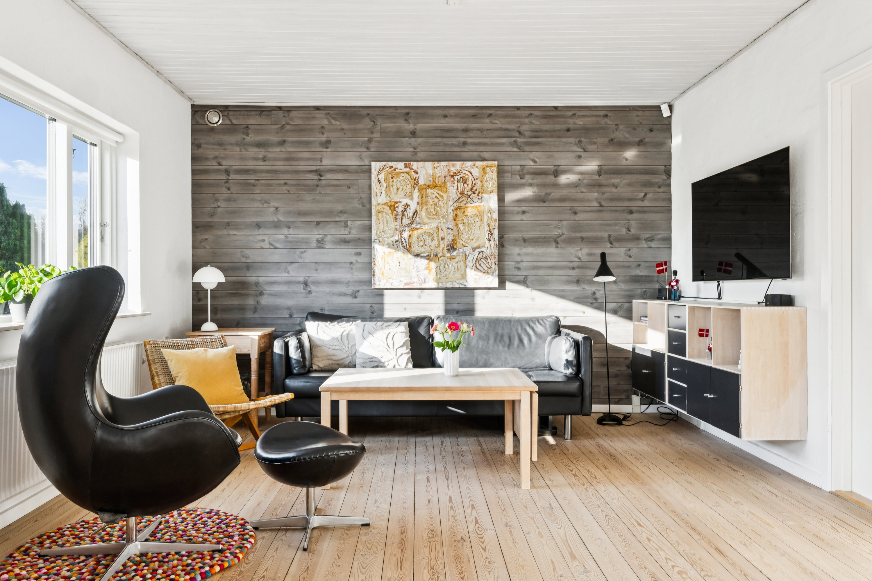 Fremhævet stue billede i fuldskærmstilstand. Billede af Nyvej 21, 4600 Køge