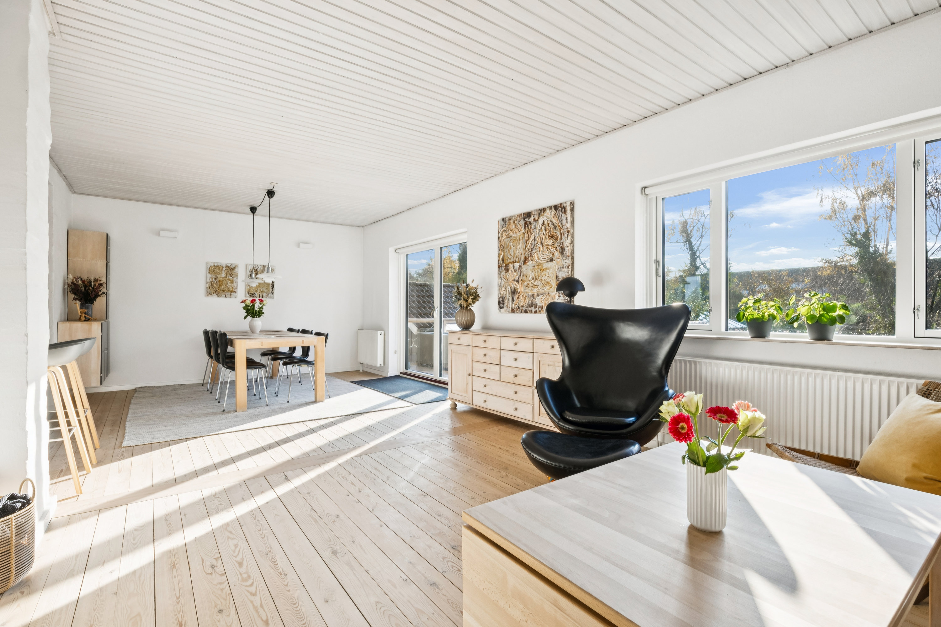 Fremhævet stue billede i fuldskærmstilstand. Billede af Nyvej 21, 4600 Køge