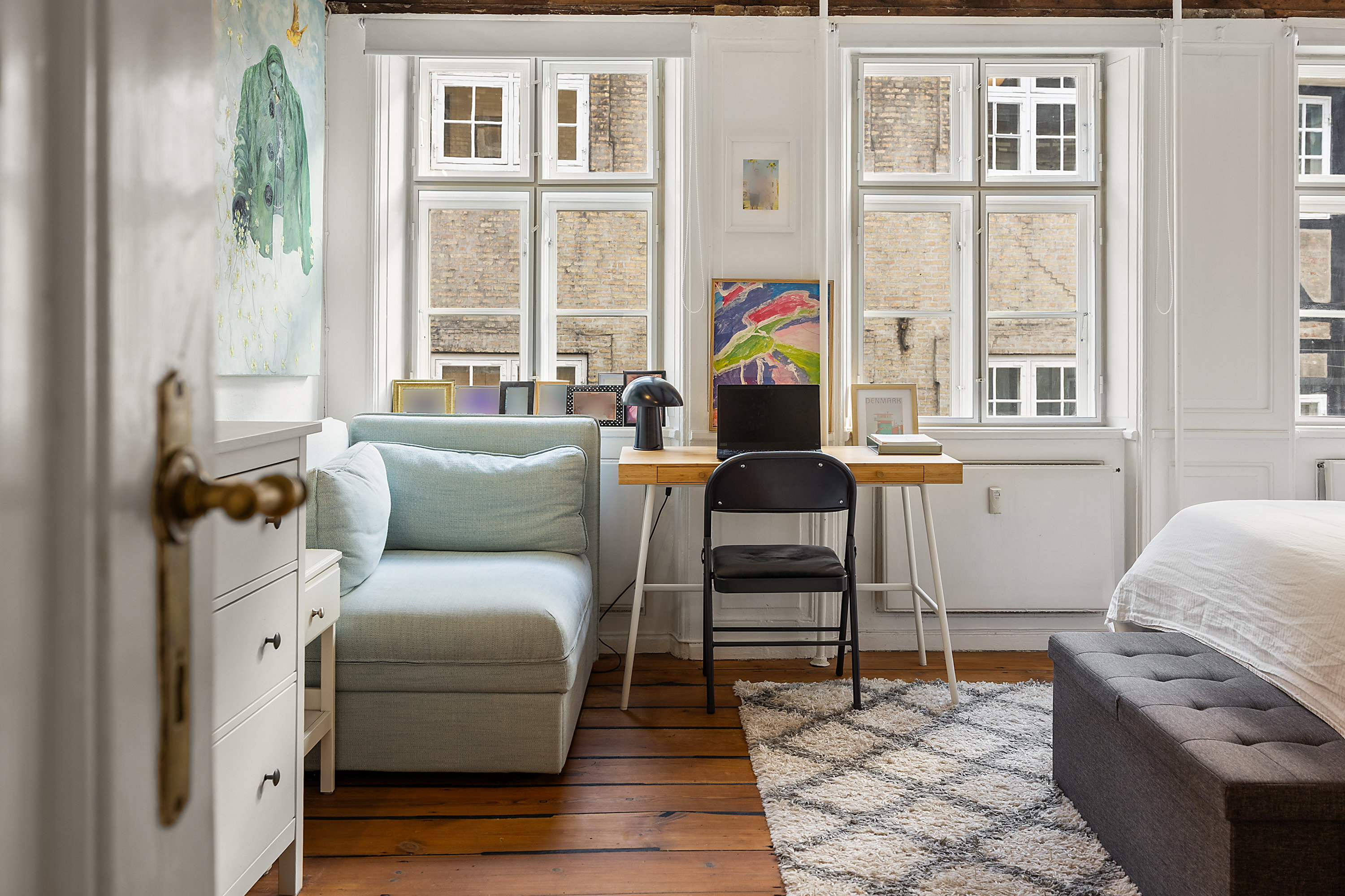 Fremhævet soveværelse billede i fuldskærmstilstand. Billede af Snaregade 8, 2., 1205 København K