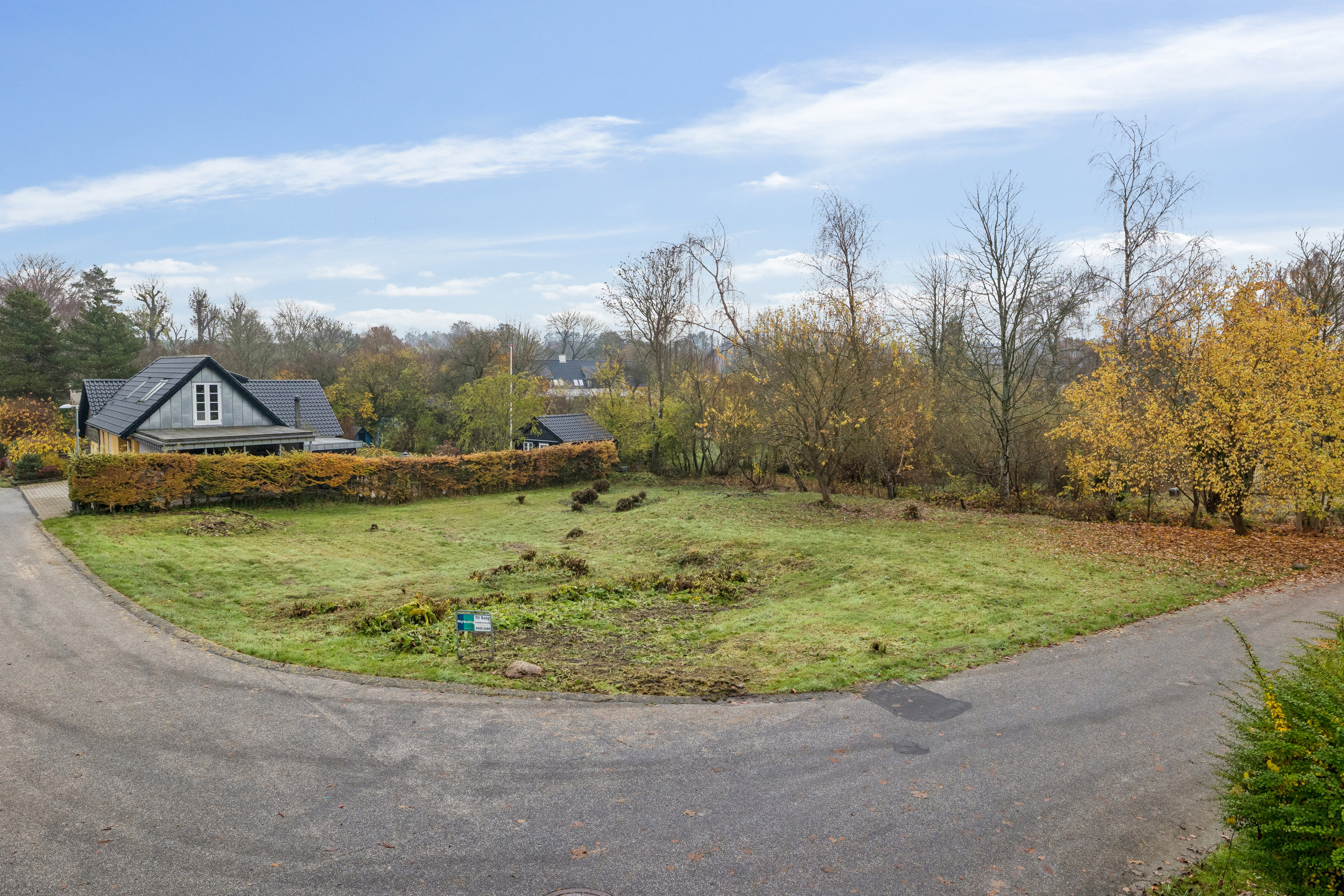 Fremhævet grund billede i fuldskærmstilstand. Billede af Ringvej 14, Alling, 8680 Ry