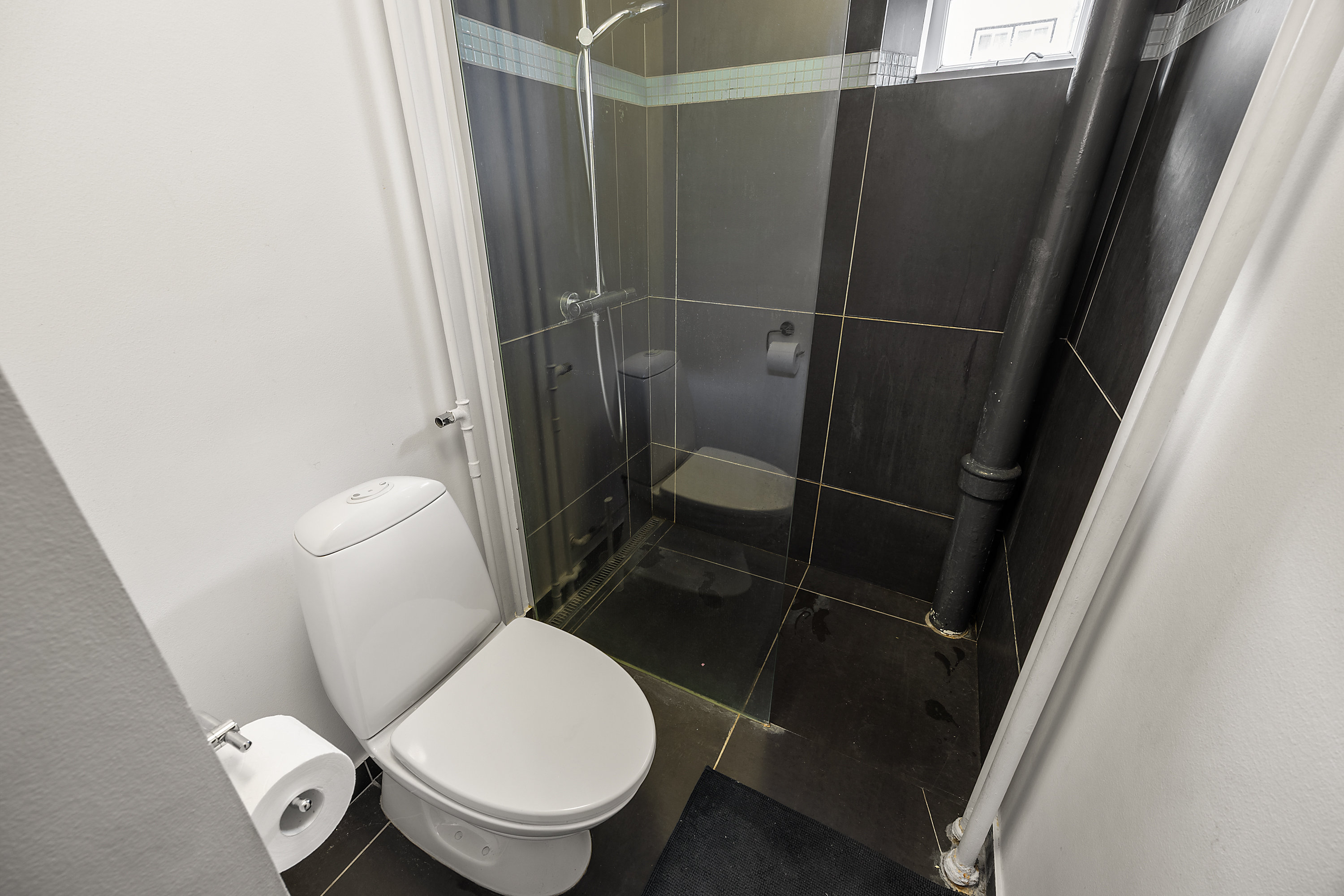 Fremhævet toilet billede i fuldskærmstilstand. Billede af Snaregade 8, 2., 1205 København K