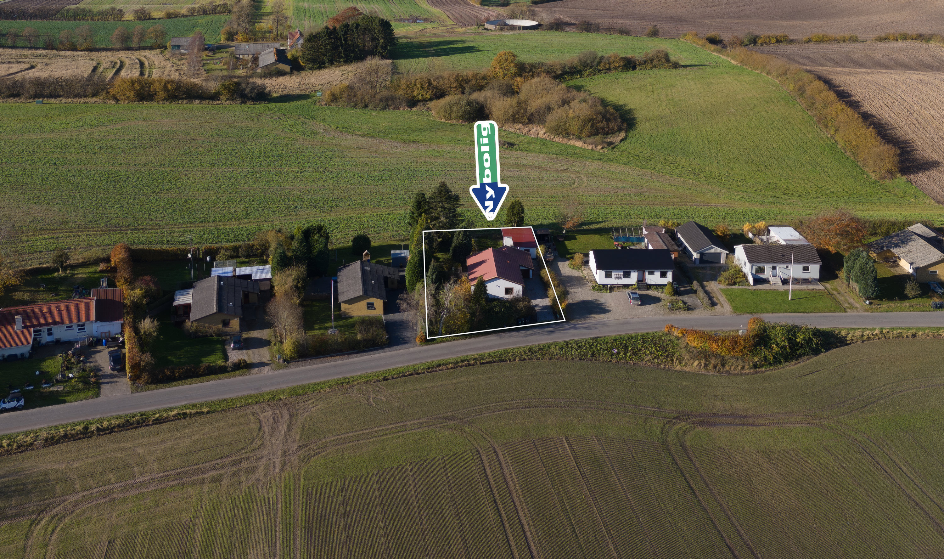 Fremhævet  billede i fuldskærmstilstand. Billede af Sognevej 19, Søllested, 5620 Glamsbjerg