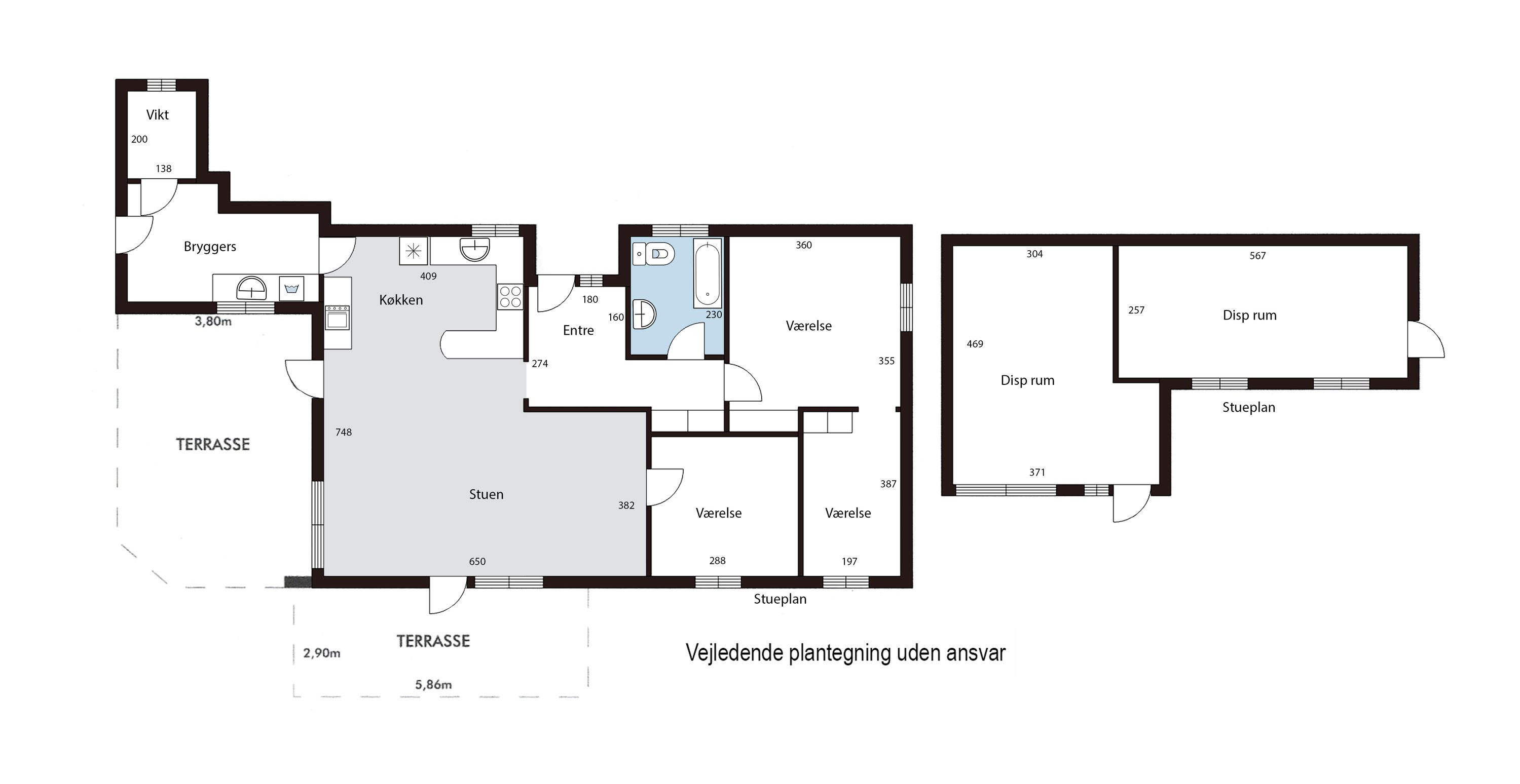 Plantegninger billede af Sognevej 19, Søllested, 5620 Glamsbjerg