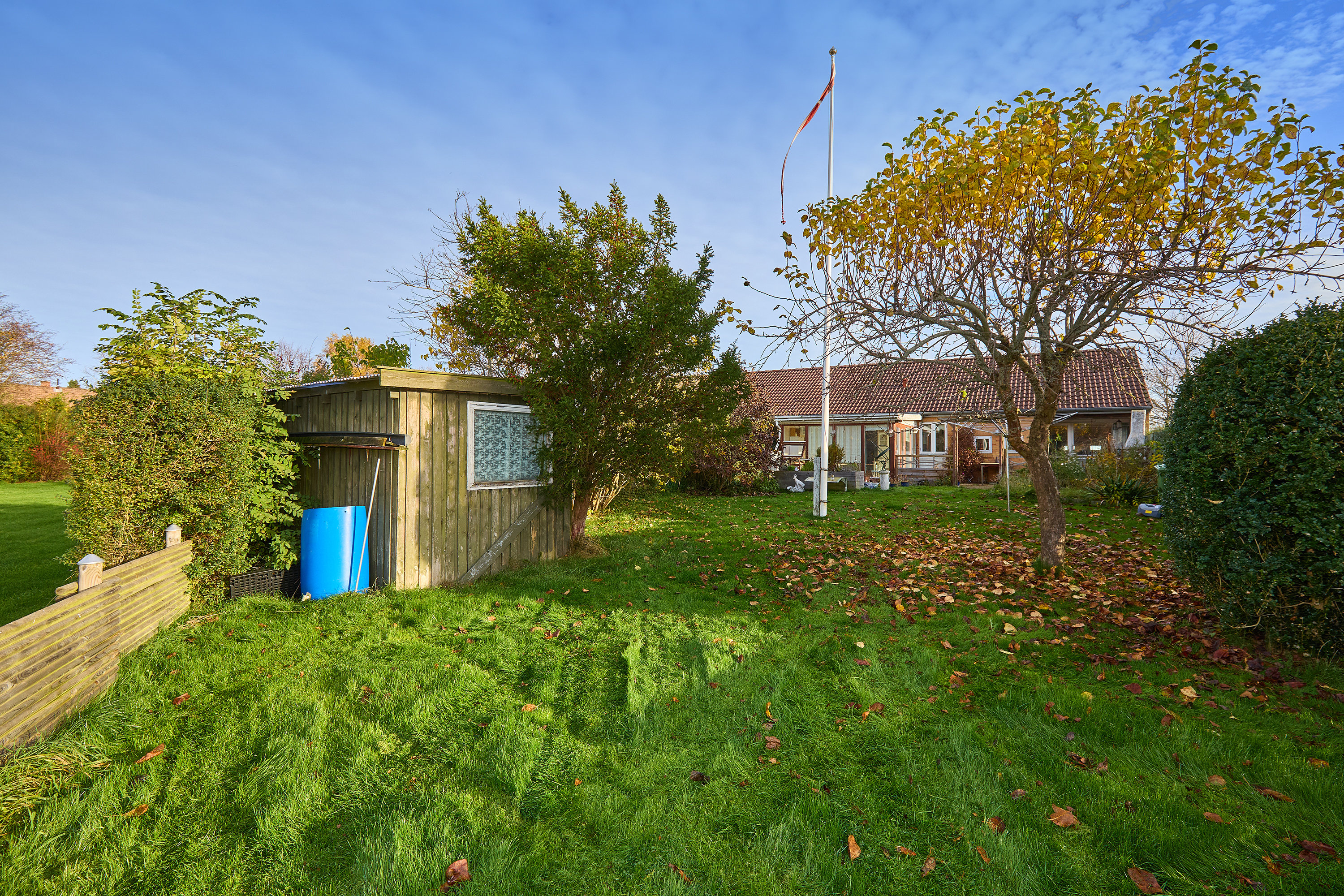 Fremhævet have billede i fuldskærmstilstand. Billede af Lindeparken 14, 3550 Slangerup