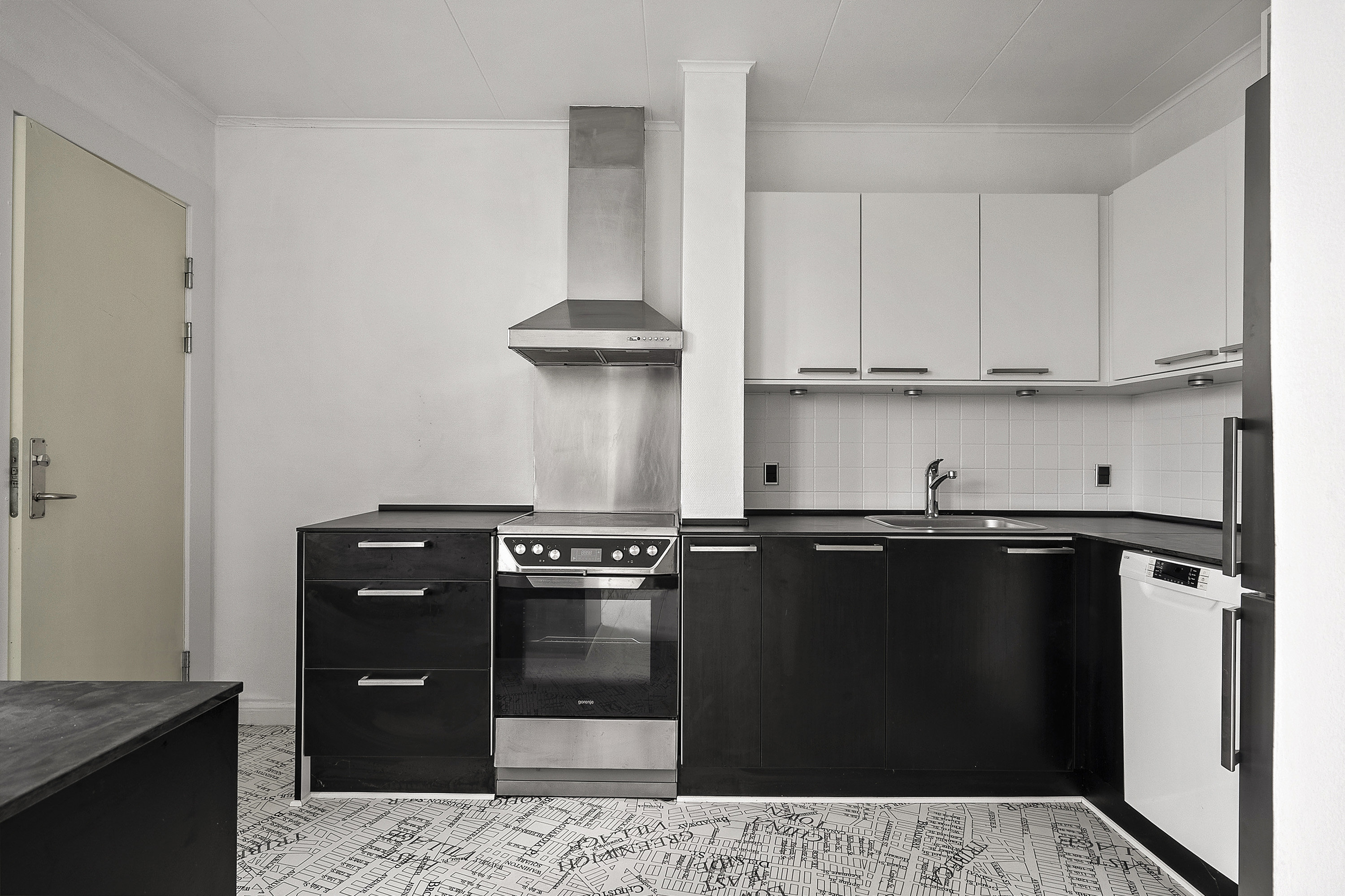 Fremhævet køkken billede i fuldskærmstilstand. Billede af Emil Bojsens Gade 6, 8700 Horsens