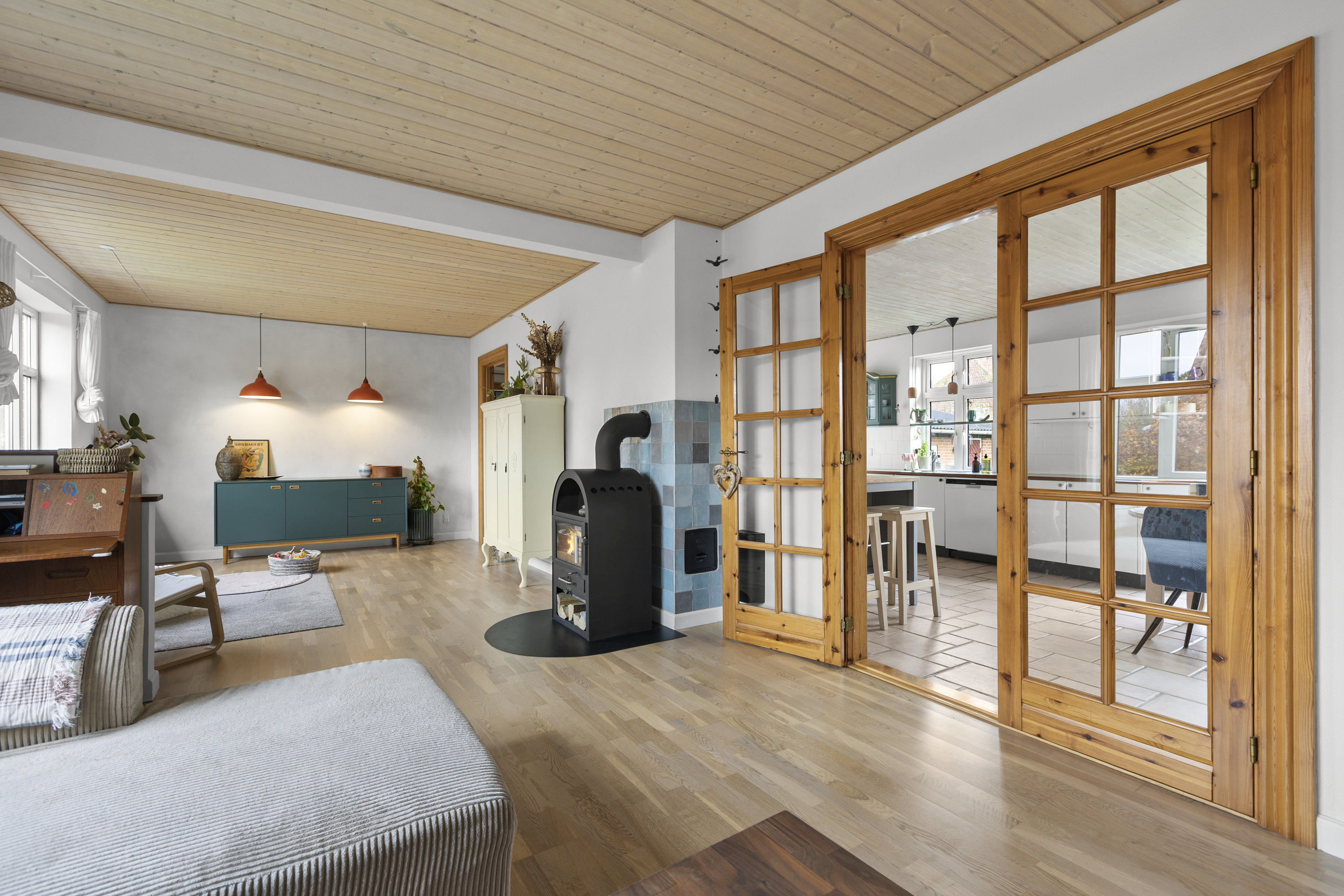 Fremhævet stue billede i fuldskærmstilstand. Billede af Knudsvej 4, 4180 Sorø