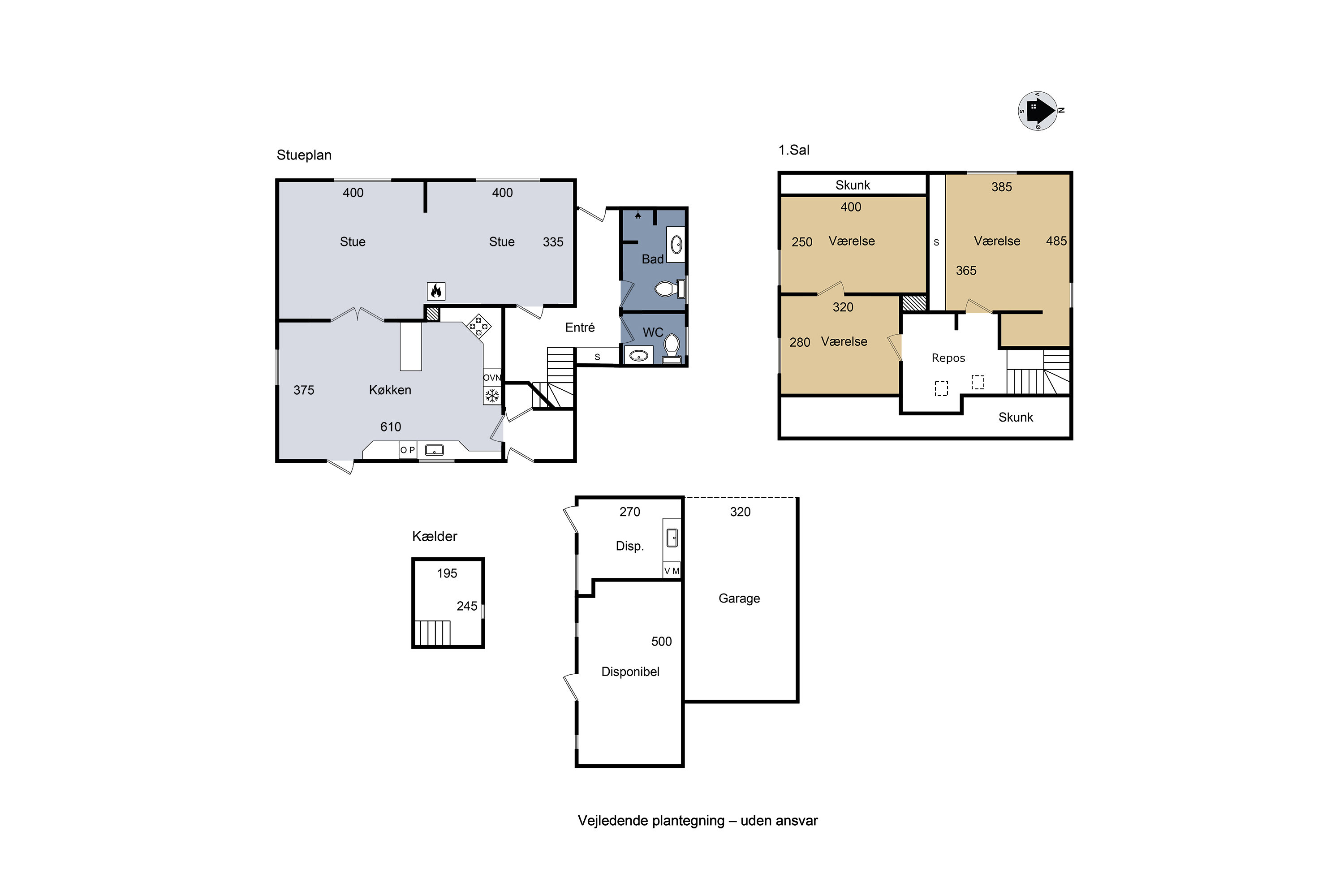 Plantegninger billede af Knudsvej 4, 4180 Sorø