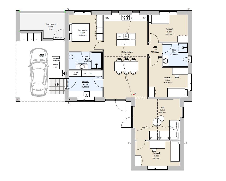 Plantegninger billede af Råbukken 26, Halgårde, 7500 Holstebro