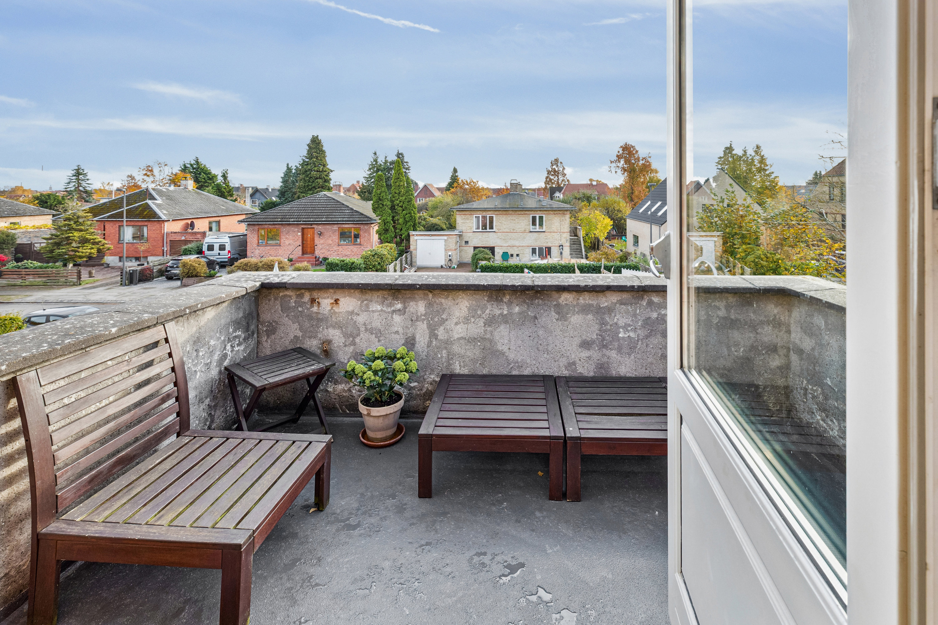 Fremhævet altan billede i fuldskærmstilstand. Billede af Fuglsang Allé 138, 2700 Brønshøj