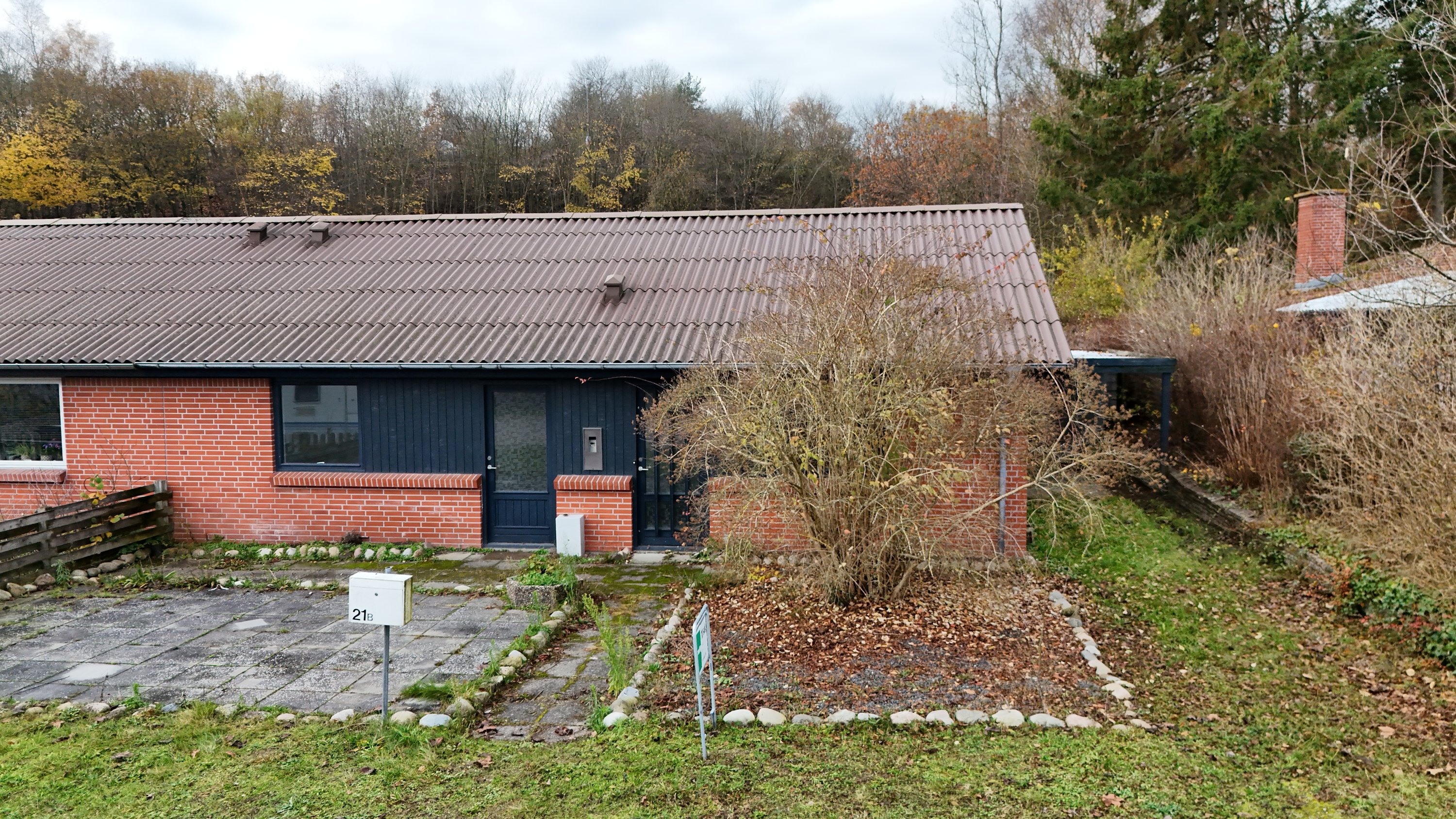 Rækkehus: Luftfoto på Haldbakken 21B, 9500 Hobro