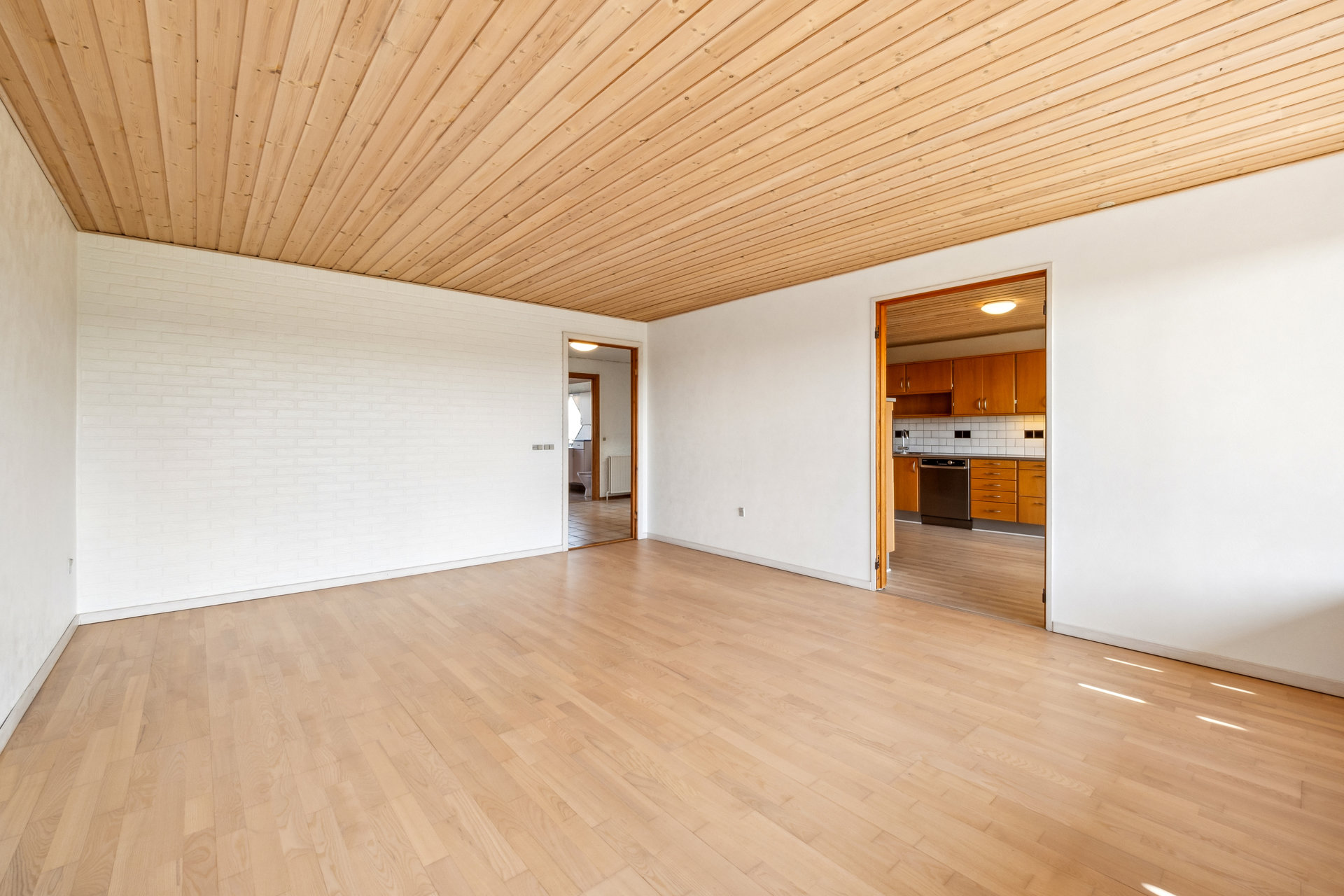 Fremhævet stue billede i fuldskærmstilstand. Billede af Havremarken 34, 7730 Hanstholm