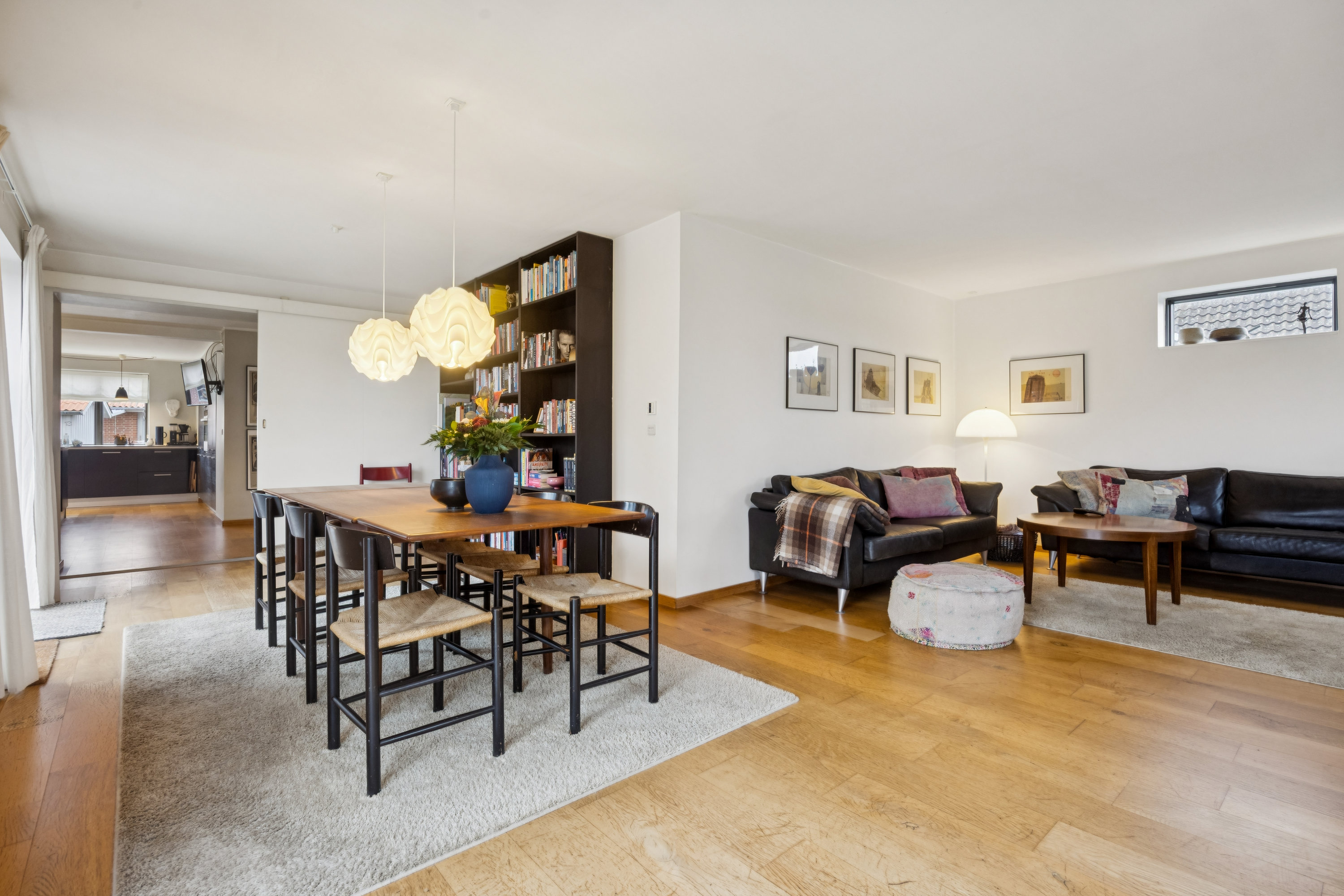 Fremhævet stue billede i fuldskærmstilstand. Billede af Købmandstoften 8, Birkelse, 9440 Aabybro