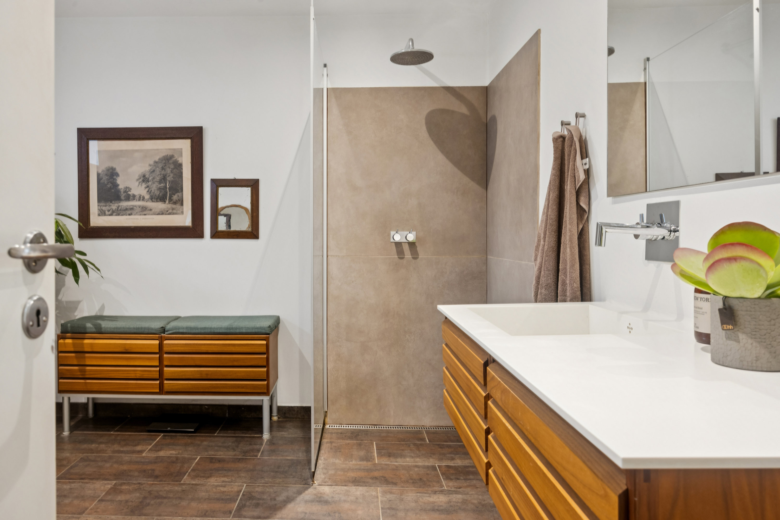 Fremhævet badeværelse billede i fuldskærmstilstand. Billede af Købmandstoften 8, Birkelse, 9440 Aabybro