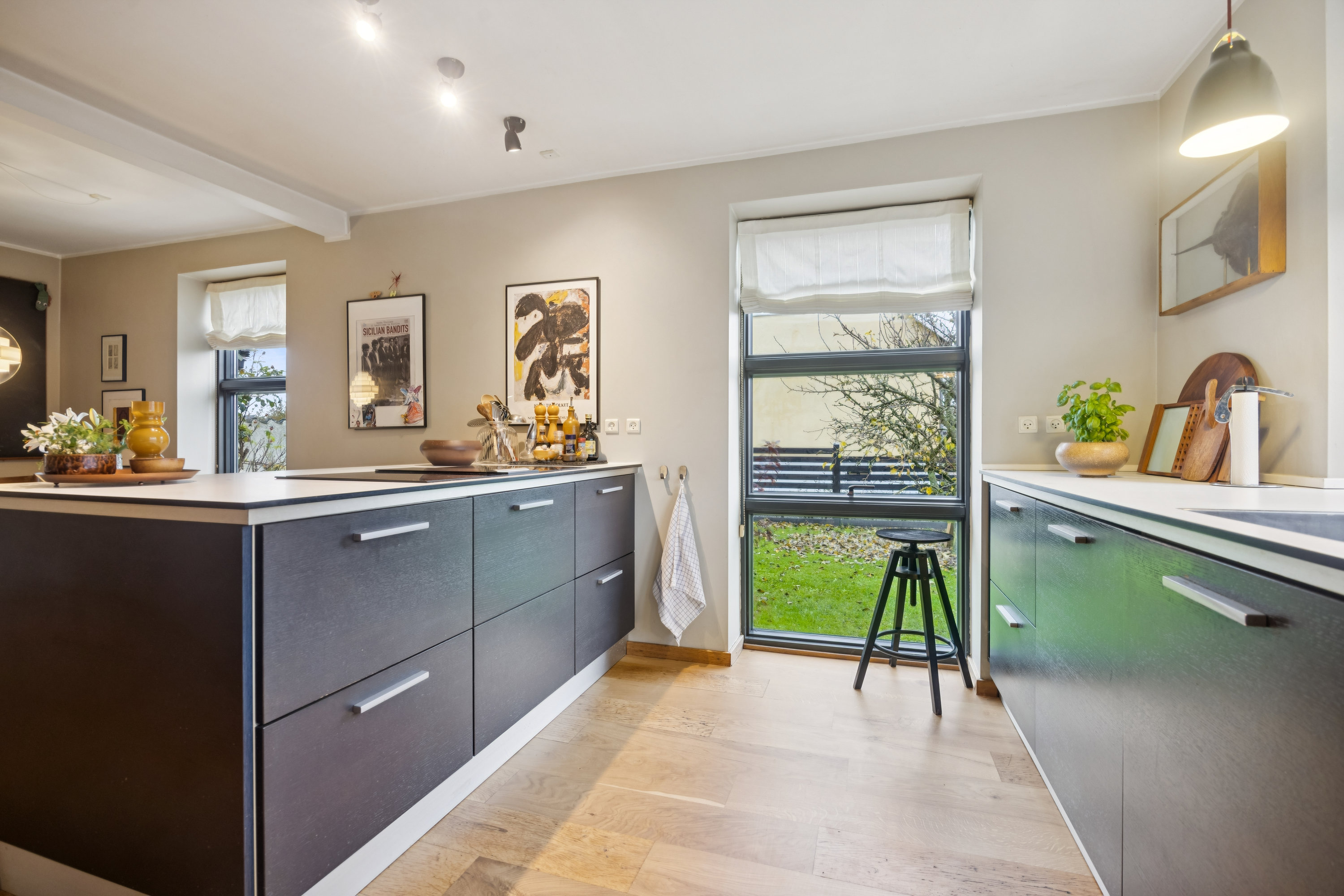 Fremhævet køkken billede i fuldskærmstilstand. Billede af Købmandstoften 8, Birkelse, 9440 Aabybro