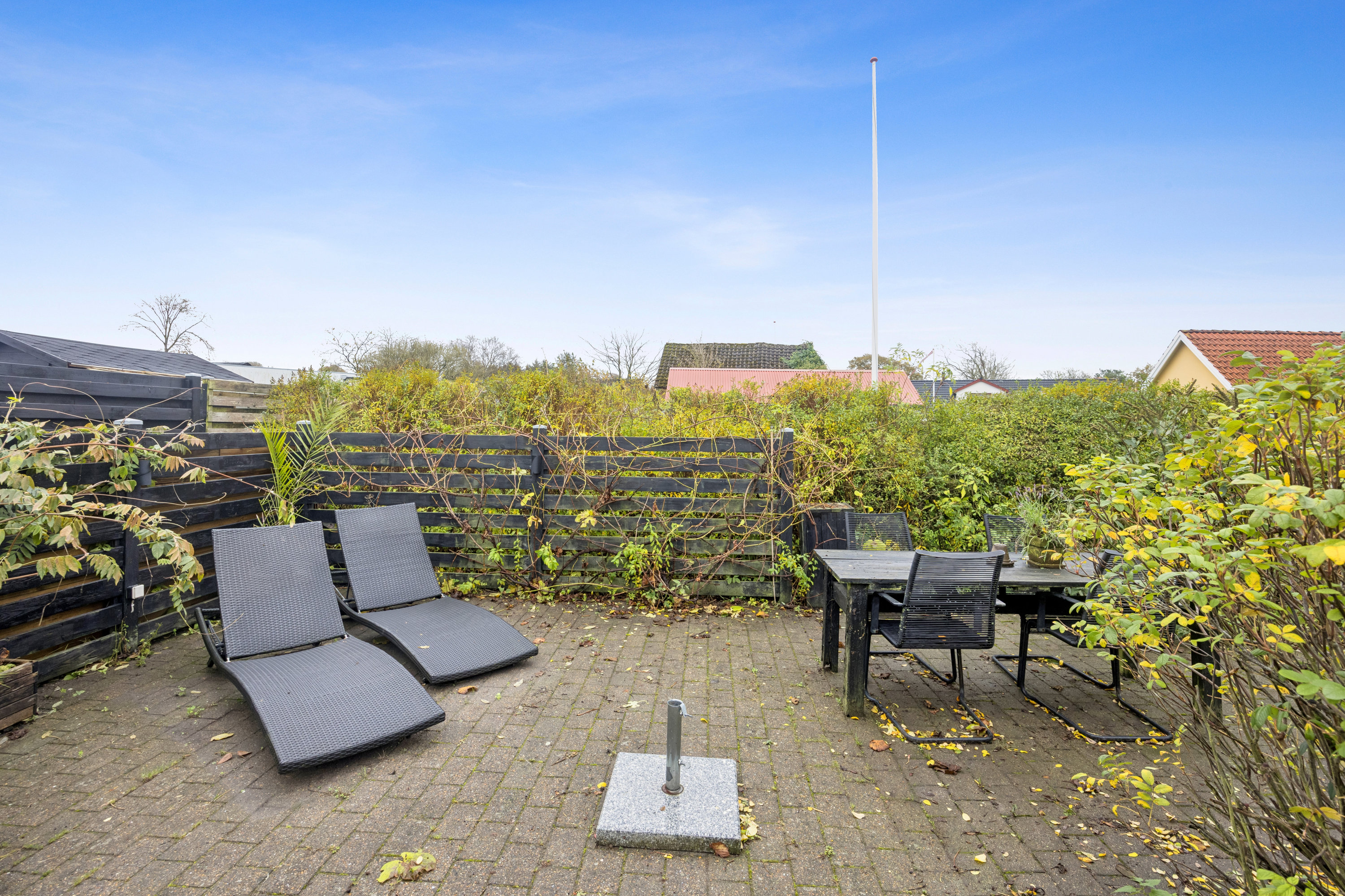 Fremhævet terrasse billede i fuldskærmstilstand. Billede af Købmandstoften 8, Birkelse, 9440 Aabybro