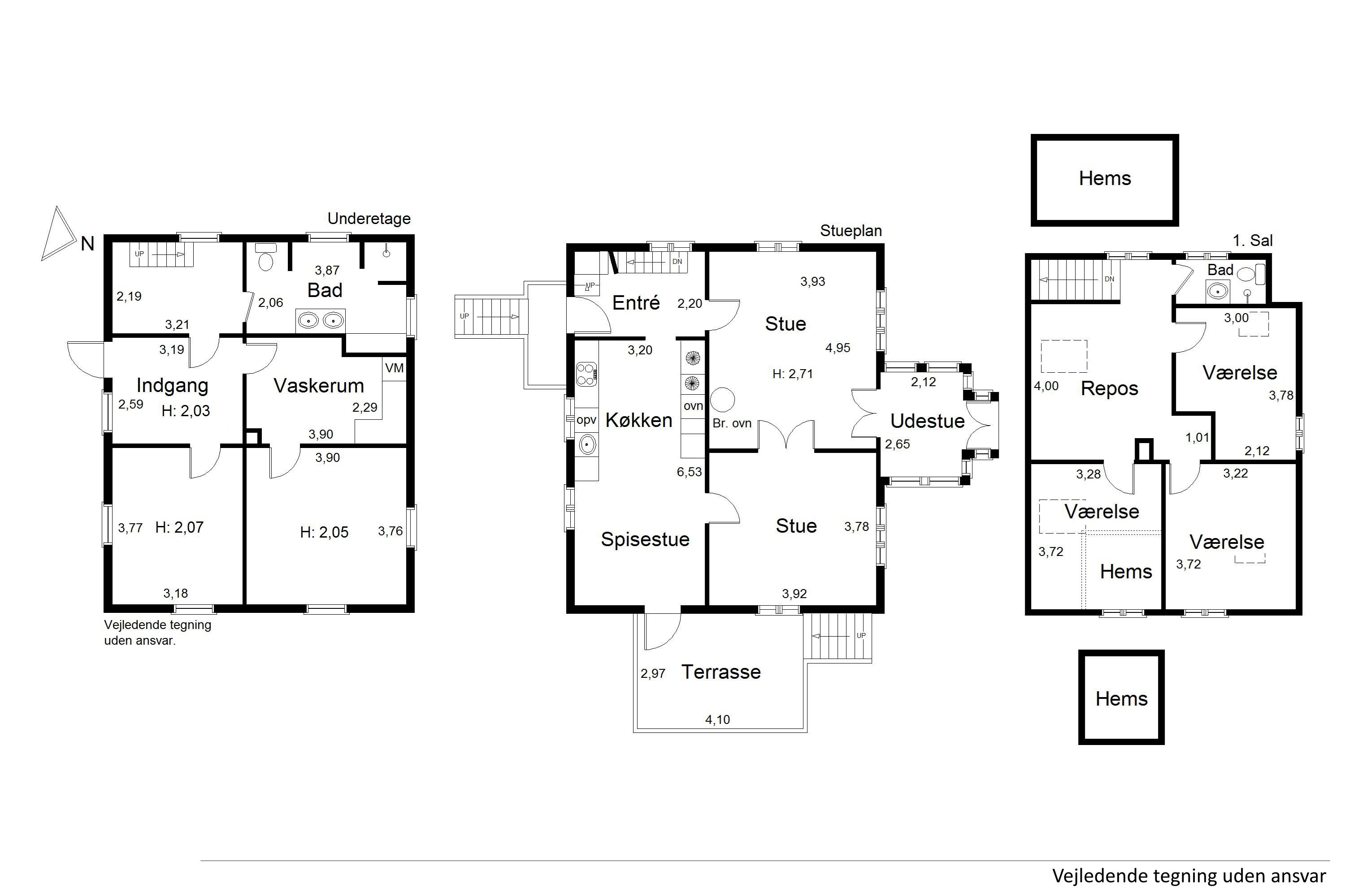 Plantegninger billede af Apperupvej 37C, Apperup, 3140 Ålsgårde