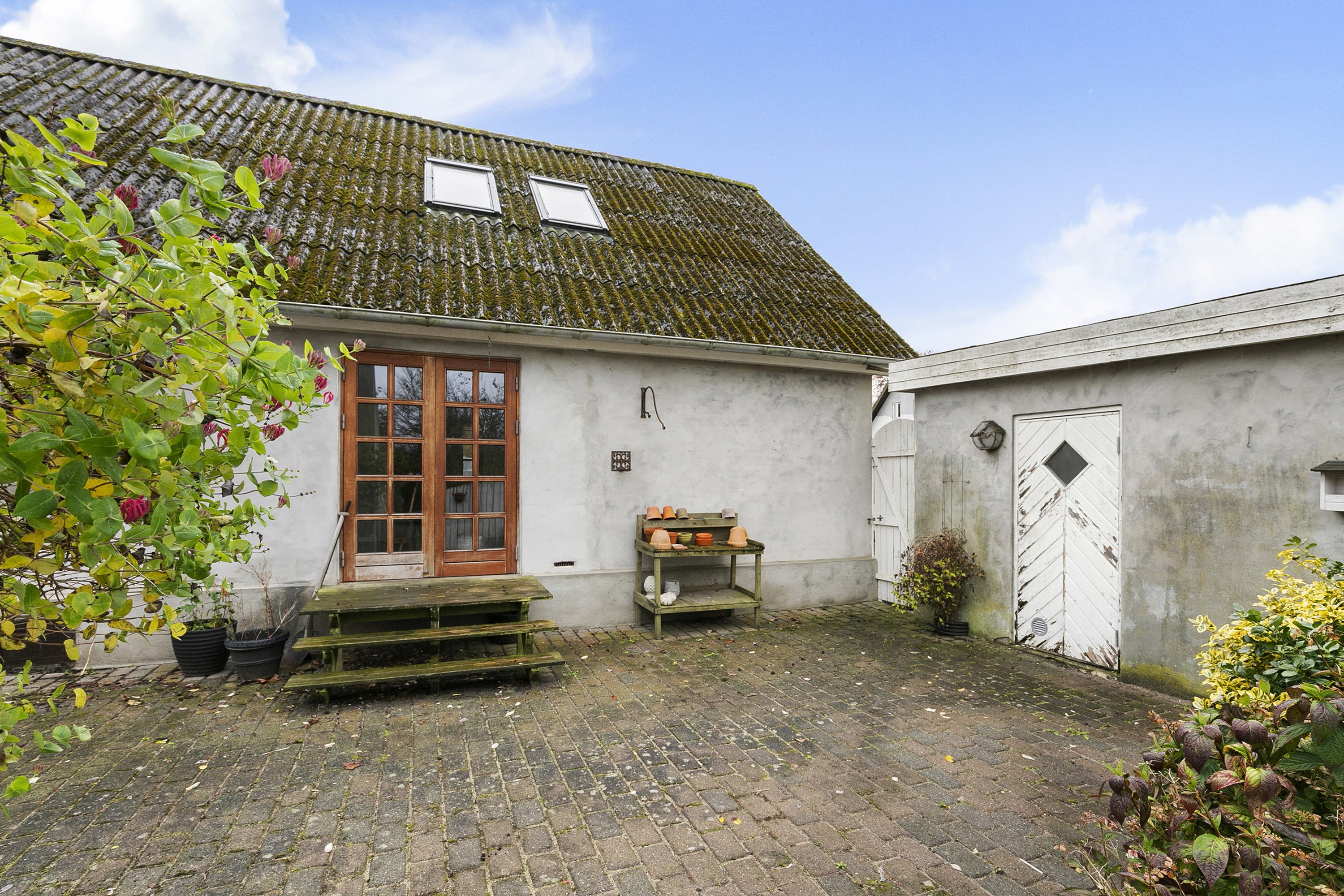 Fremhævet terrasse billede i fuldskærmstilstand. Billede af Østergade 35, 9631 Gedsted