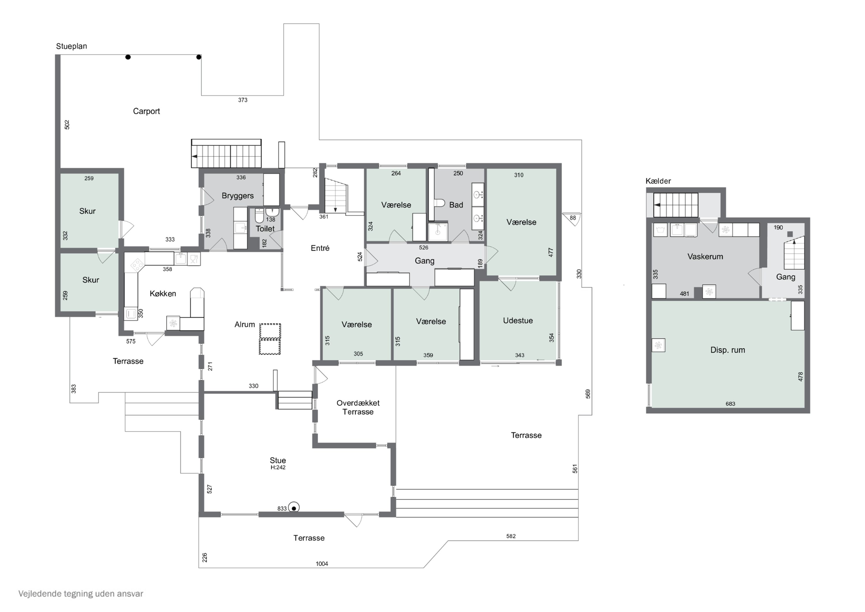 Plantegninger billede af Rytterbakken 3, 3650 Ølstykke