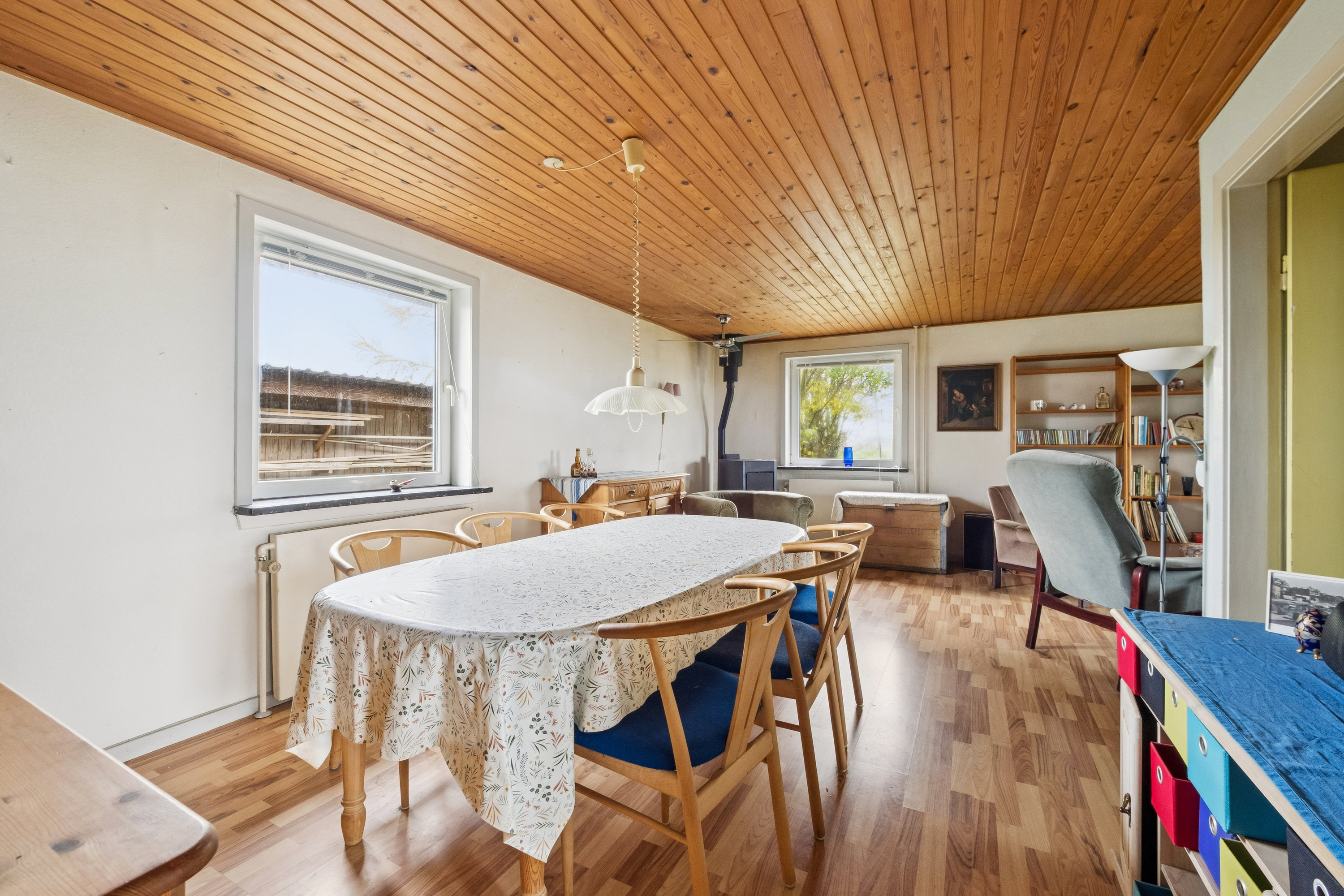 Fremhævet stue billede i fuldskærmstilstand. Billede af Vendbjergvej 4, Galtrup, 7950 Erslev