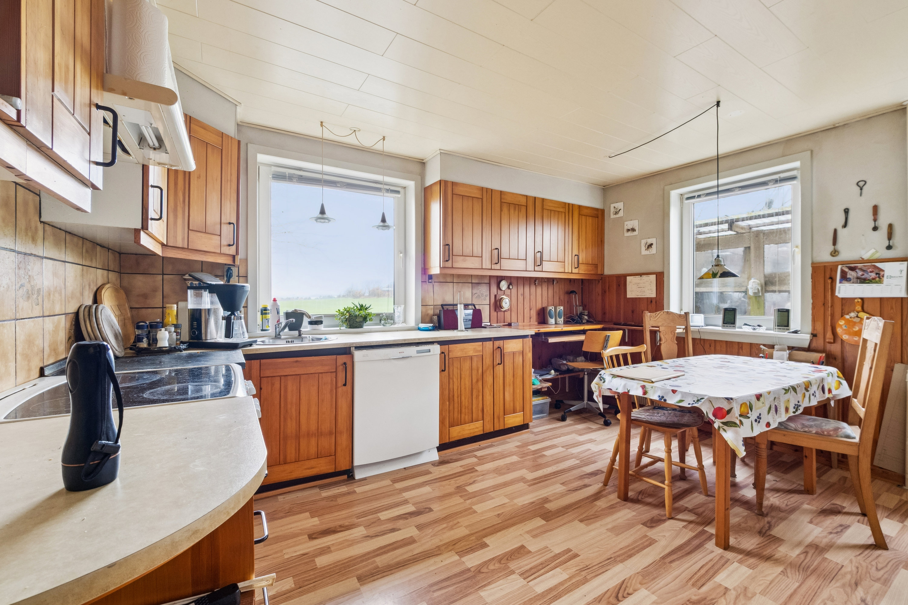 Fremhævet køkken billede i fuldskærmstilstand. Billede af Vendbjergvej 4, Galtrup, 7950 Erslev