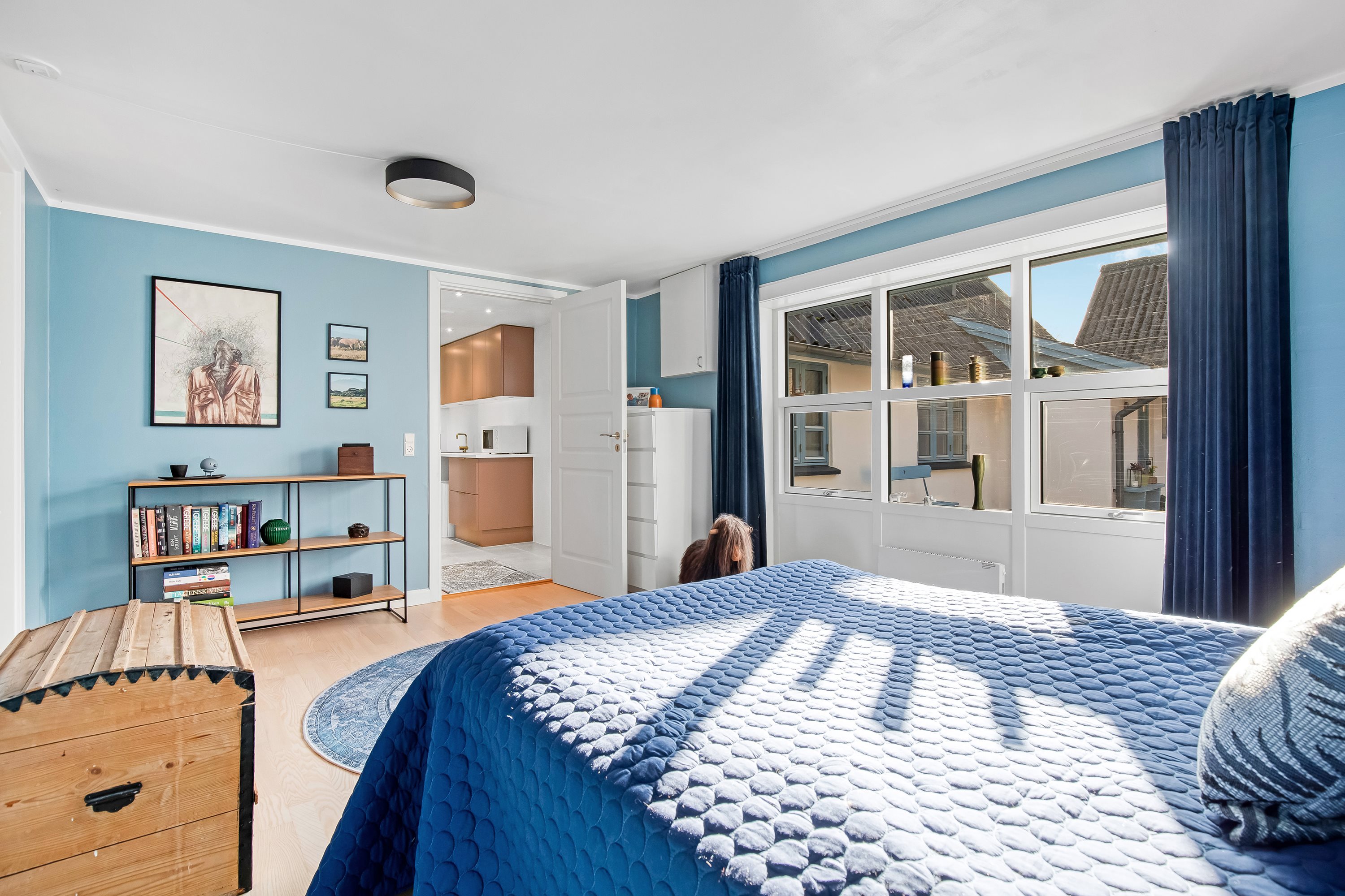 Fremhævet soveværelse billede i fuldskærmstilstand. Billede af Mosevej 19, 3230 Græsted