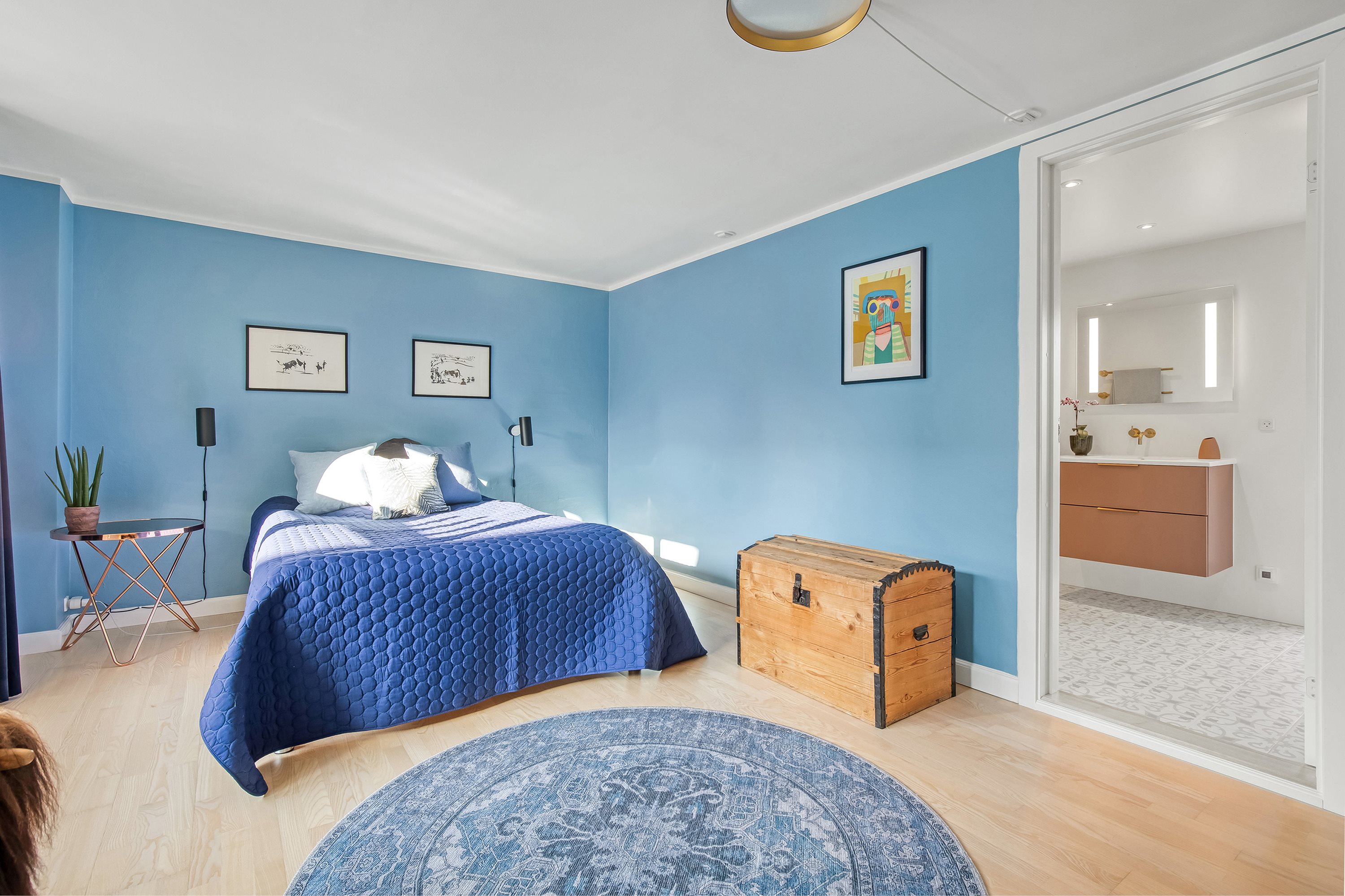 Fremhævet soveværelse billede i fuldskærmstilstand. Billede af Mosevej 19, 3230 Græsted