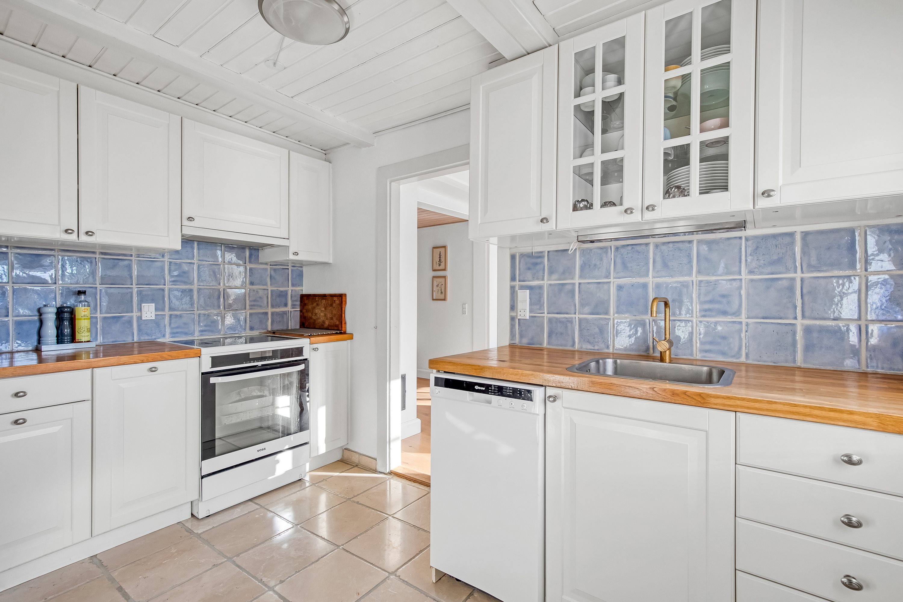 Fremhævet køkken billede i fuldskærmstilstand. Billede af Mosevej 19, 3230 Græsted