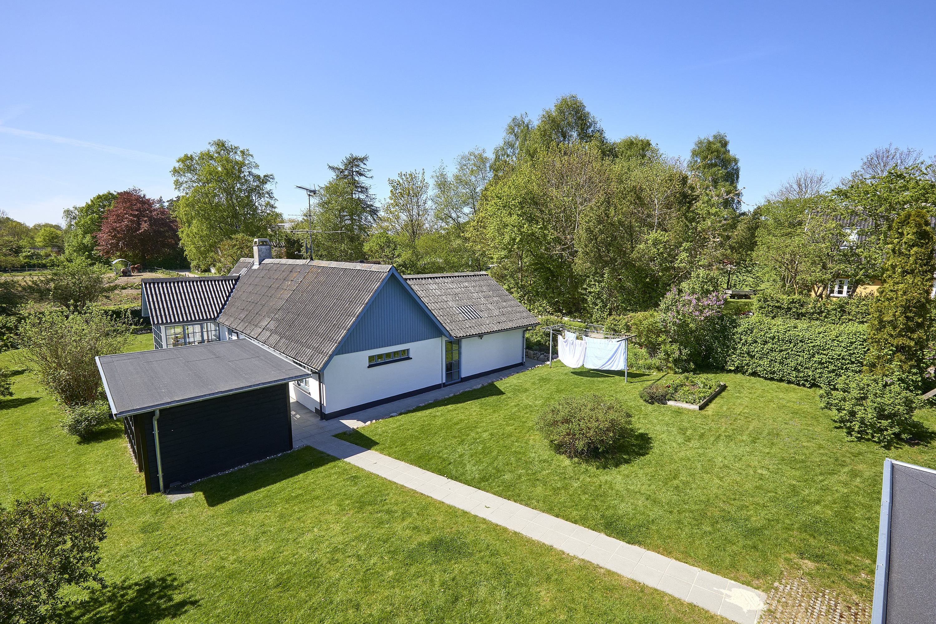 Fremhævet ejendommen billede i fuldskærmstilstand. Billede af Mosevej 19, 3230 Græsted