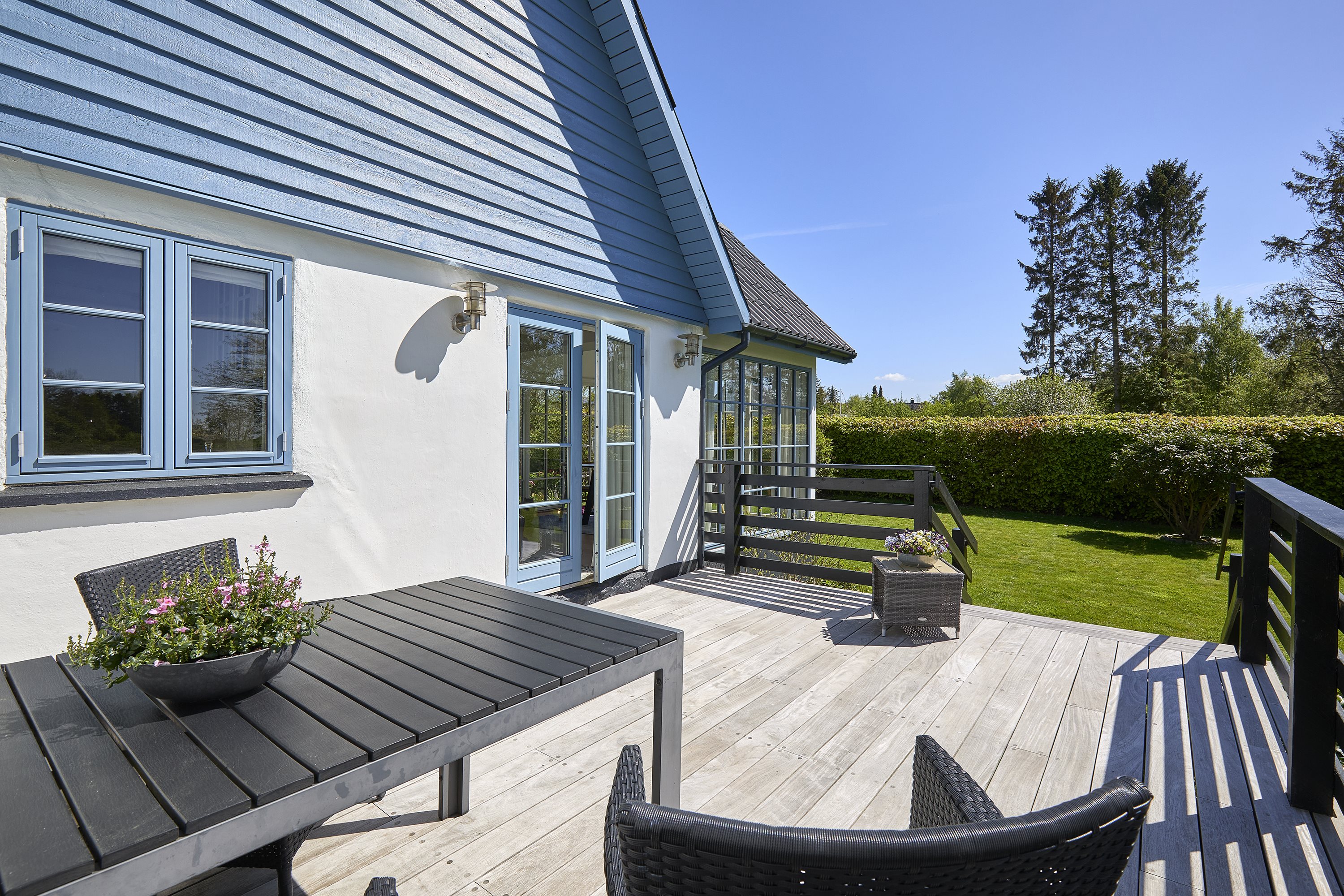 Miniaturebillede 2: terrasse. Billede af Mosevej 19, 3230 Græsted