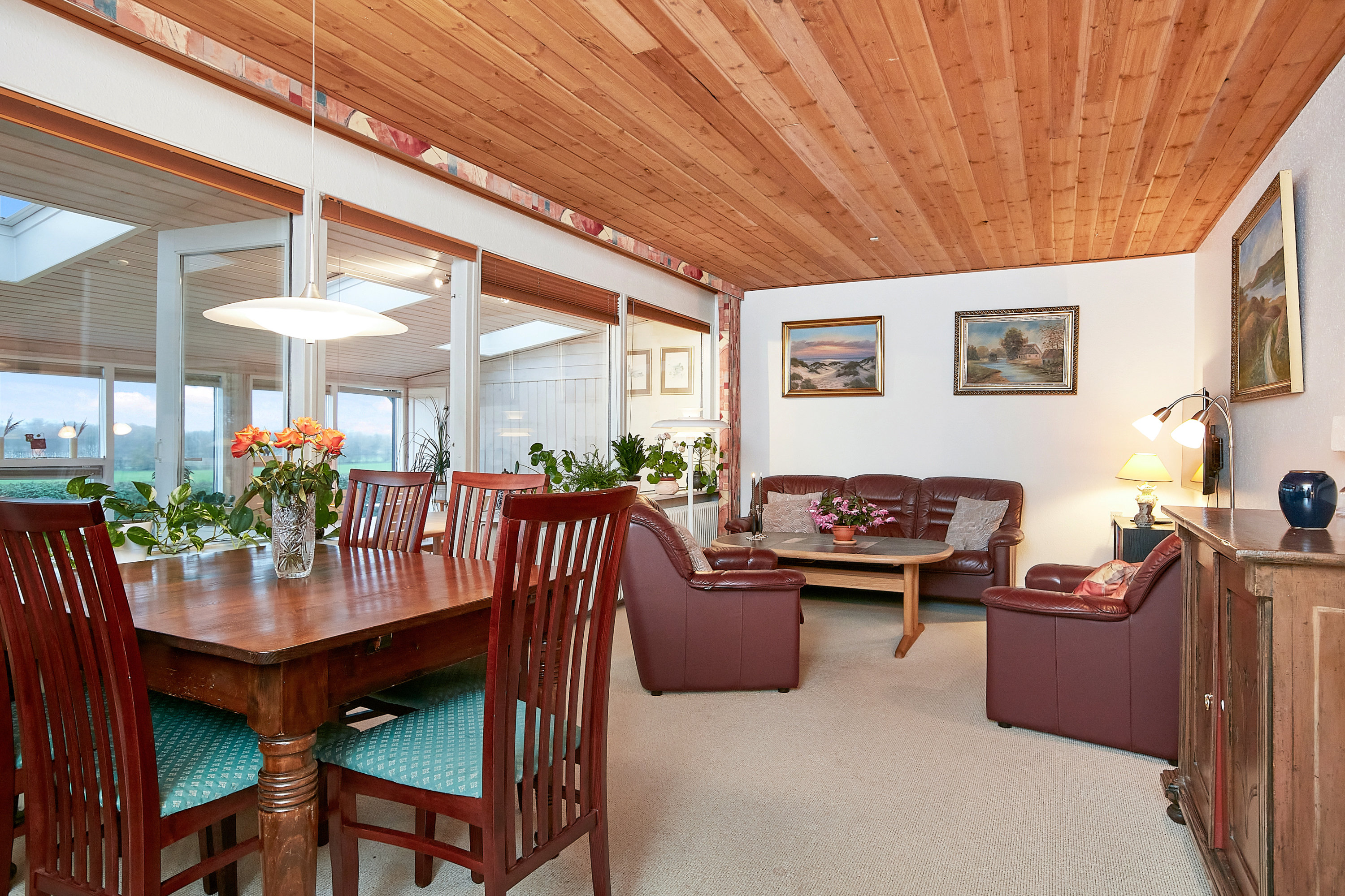 Fremhævet stue billede i fuldskærmstilstand. Billede af Viborgvej 32, 7160 Tørring