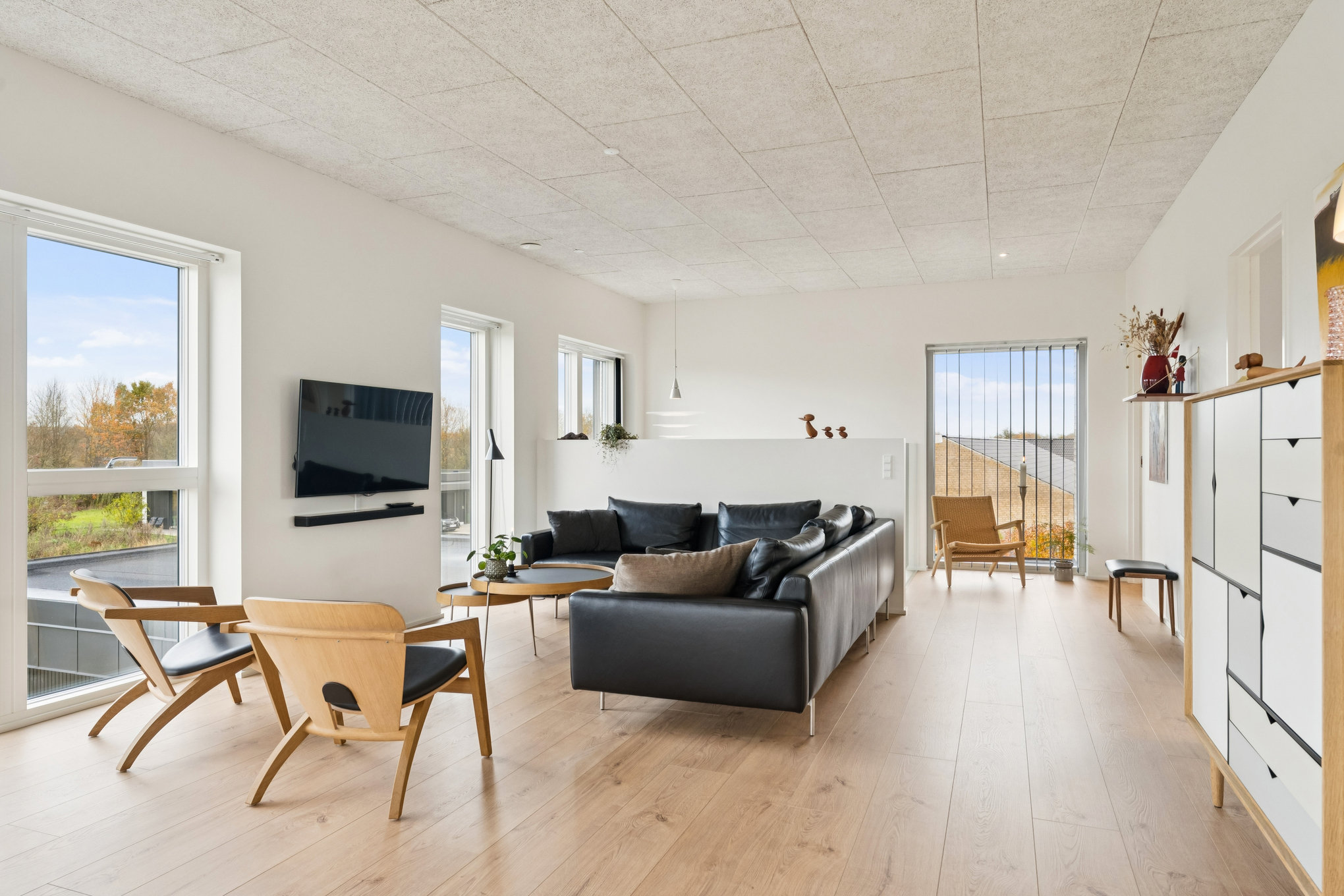 Fremhævet stue billede i fuldskærmstilstand. Billede af Boikenvej 7, 8960 Randers SØ