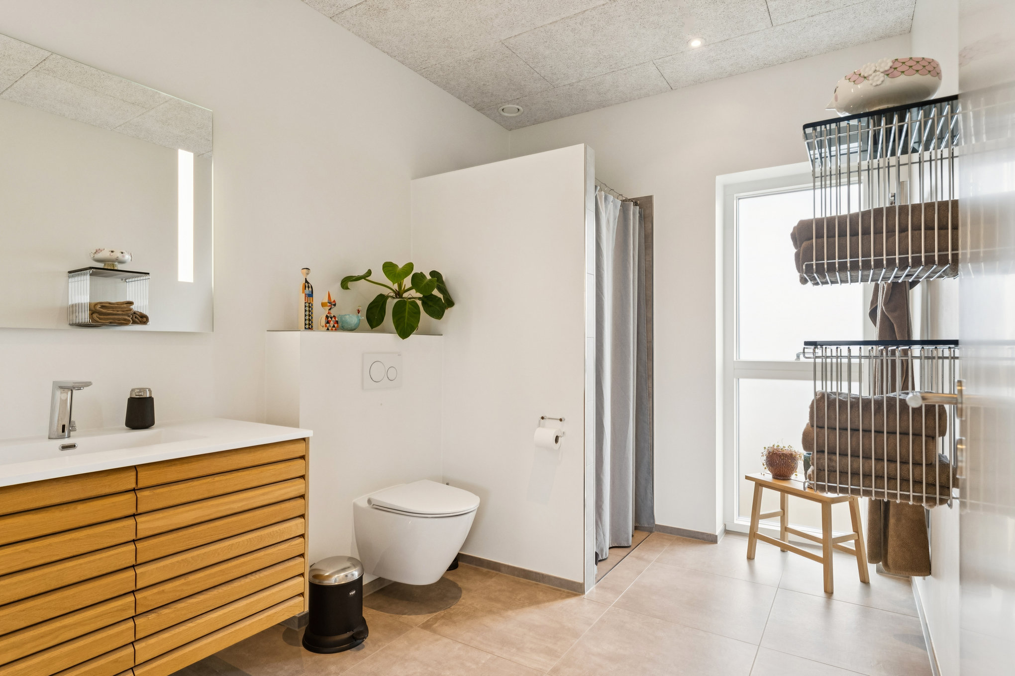 Fremhævet badeværelse billede i fuldskærmstilstand. Billede af Boikenvej 7, 8960 Randers SØ