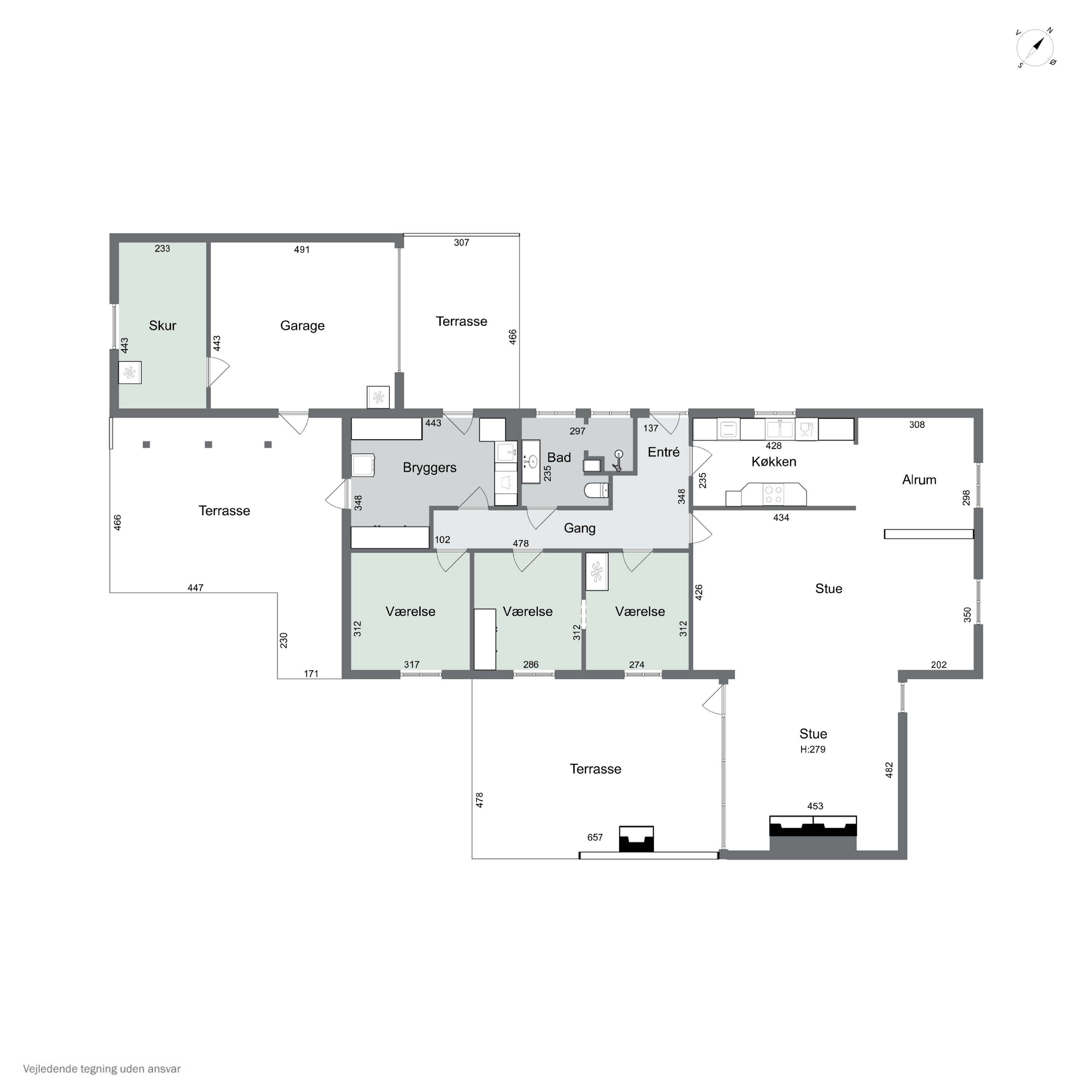 Plantegninger billede af Rugvangen 4, Otterup, 5450 Otterup