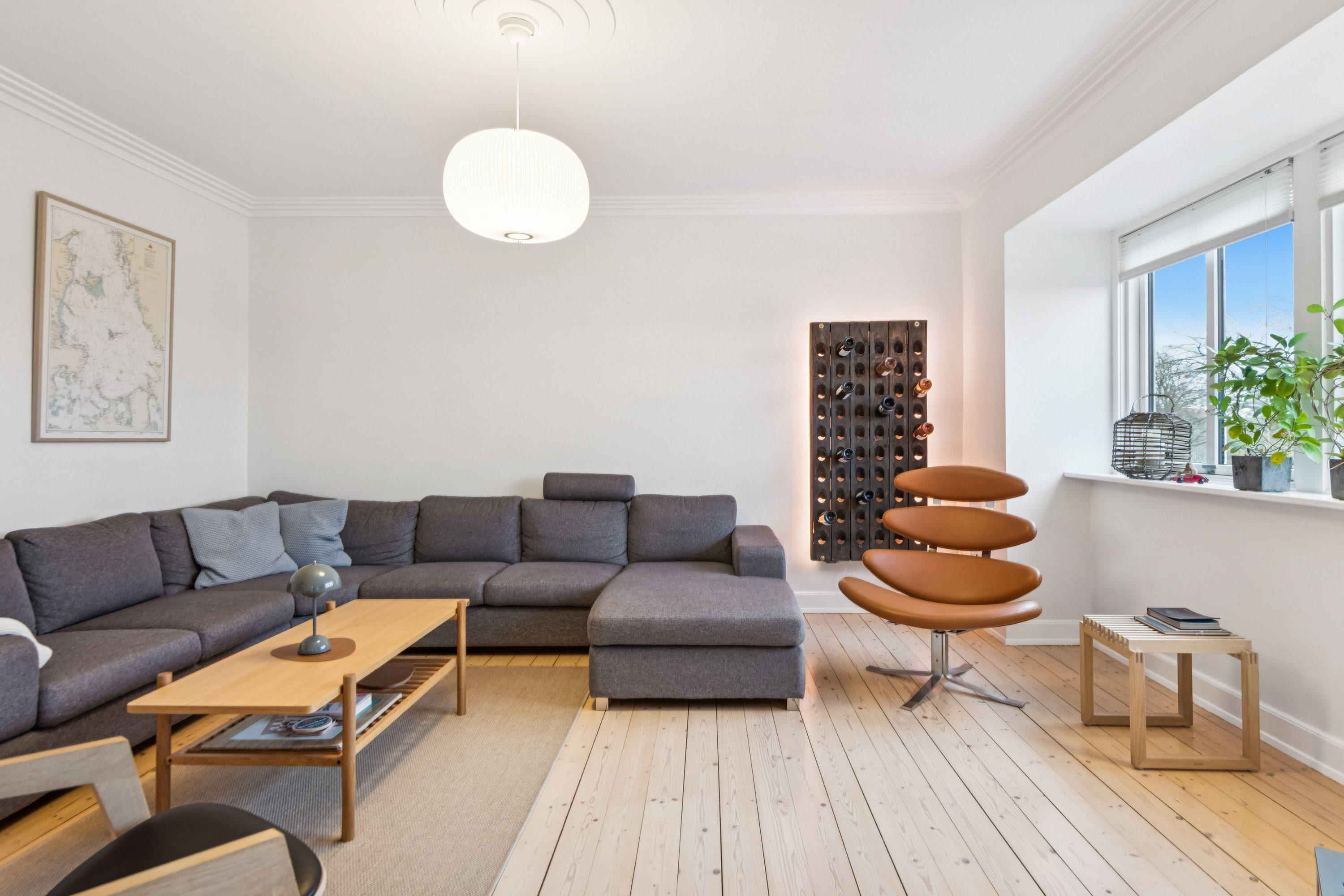 Fremhævet stue billede i fuldskærmstilstand. Billede af Kastetvej 80, 3. th., 9000 Aalborg