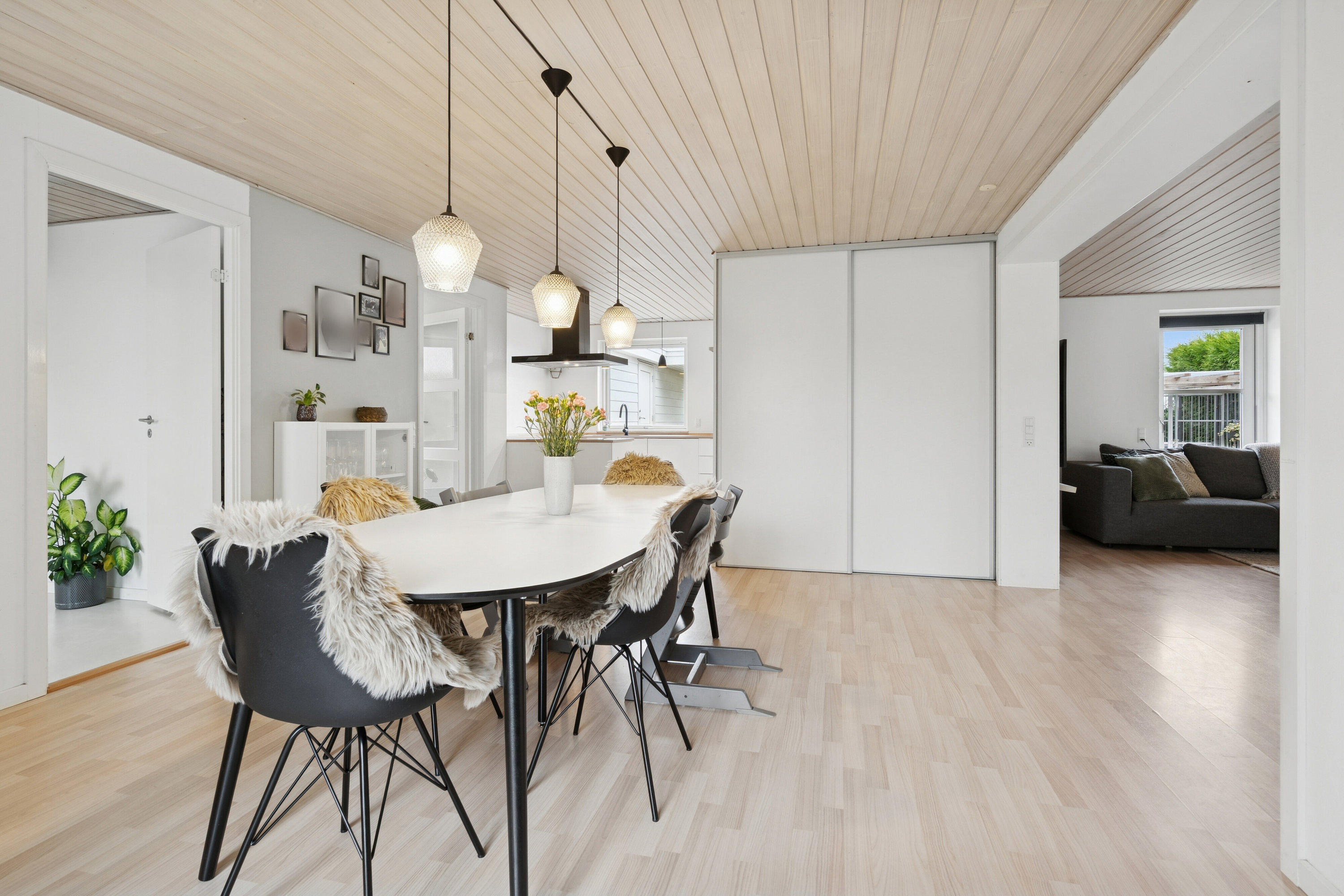 Fremhævet spisestue billede i fuldskærmstilstand. Billede af Ternesøvej 31, Terslev, 4690 Haslev