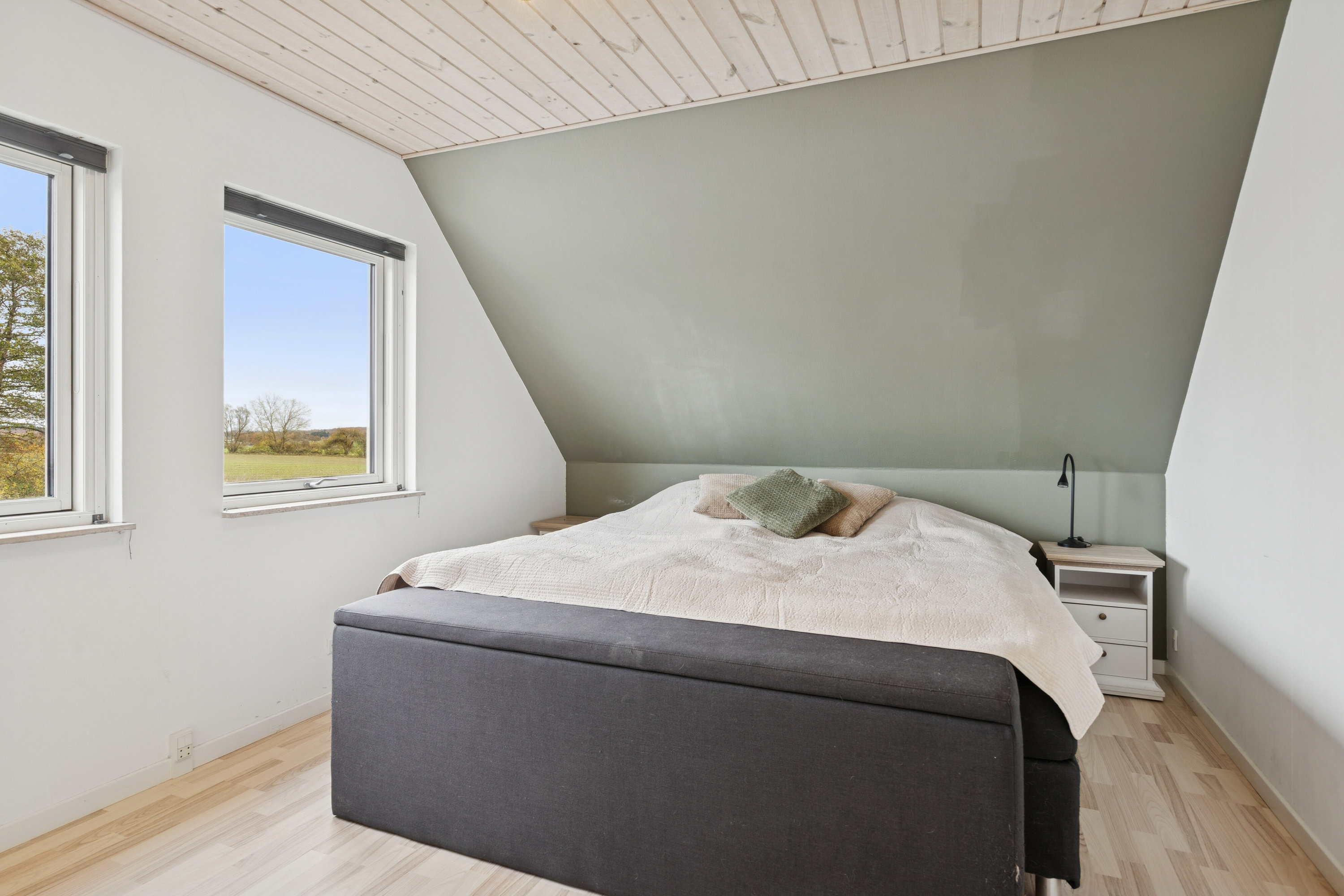 Fremhævet soveværelse billede i fuldskærmstilstand. Billede af Ternesøvej 31, Terslev, 4690 Haslev