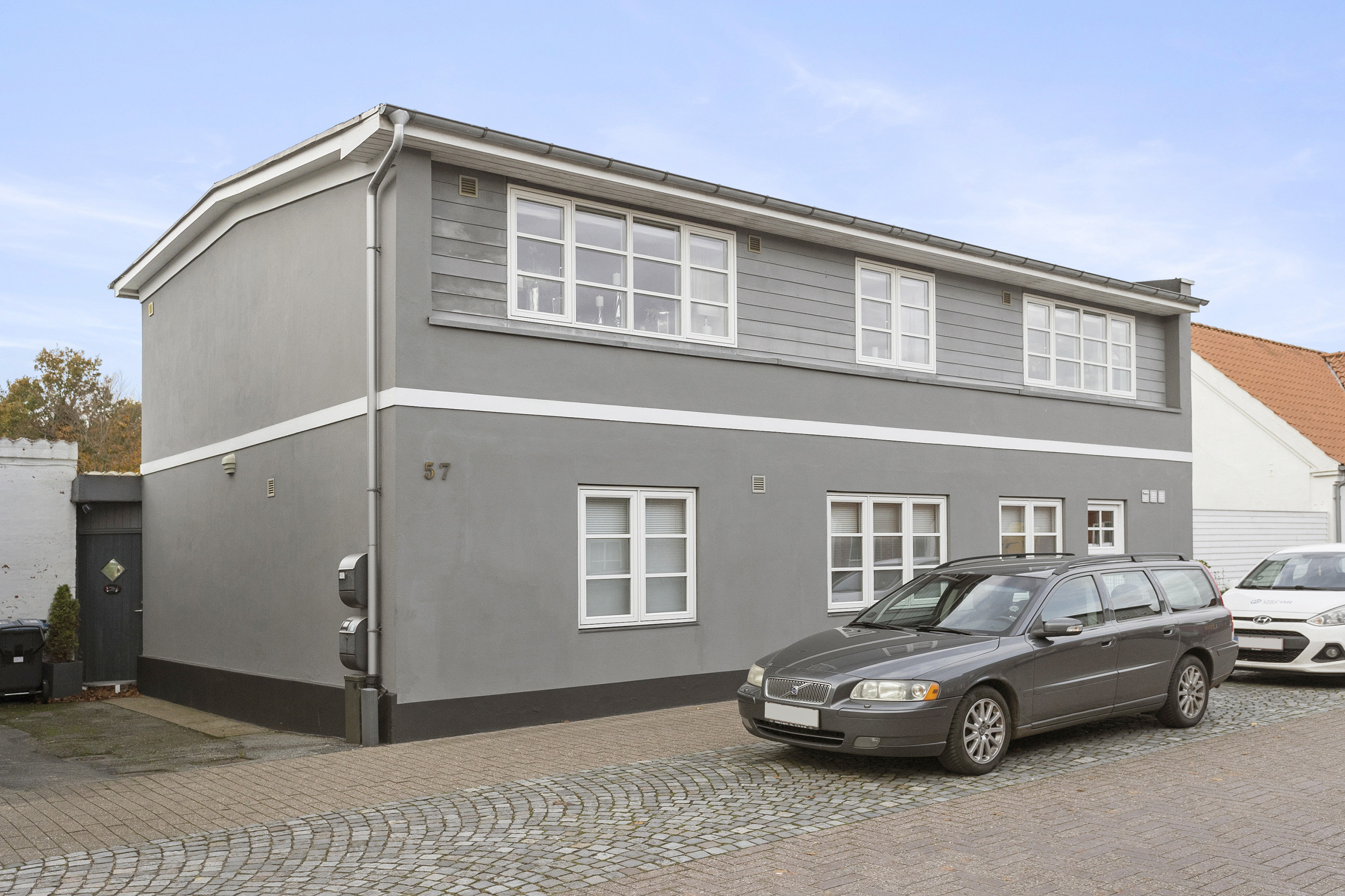 Fremhævet facade billede i fuldskærmstilstand. Billede af Nørregade 57, 6600 Vejen