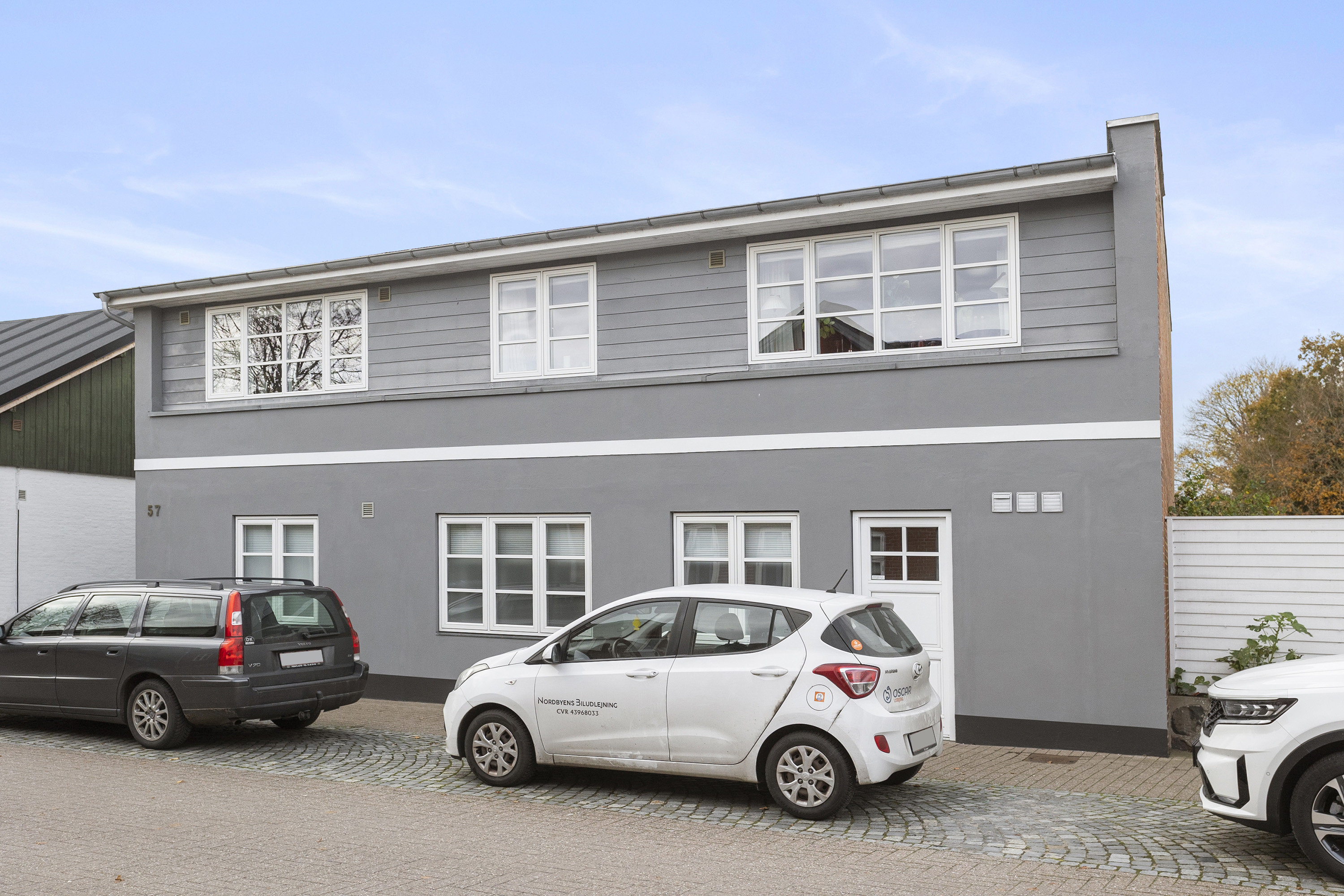 Fremhævet facade billede i fuldskærmstilstand. Billede af Nørregade 57, 6600 Vejen