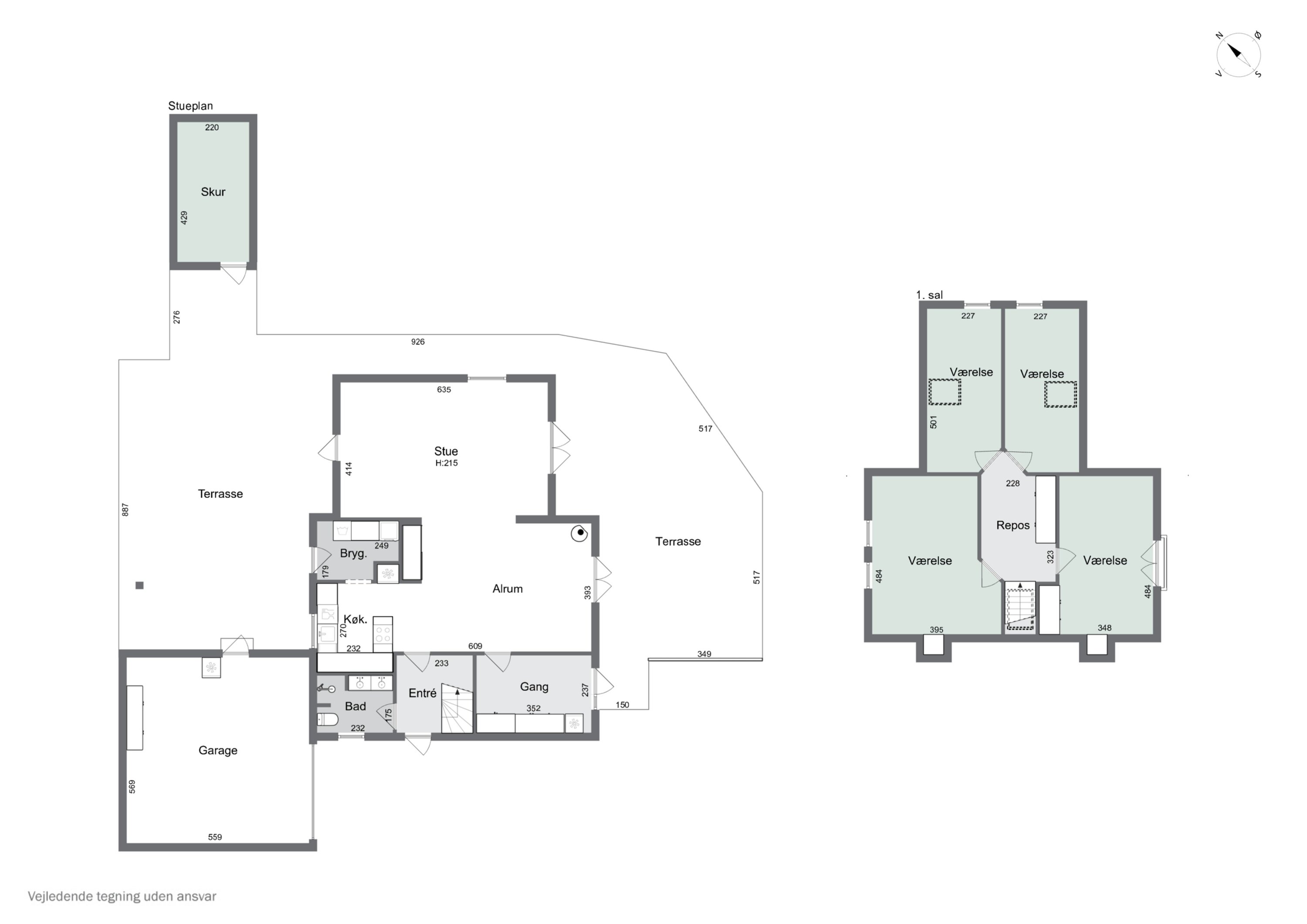 Plantegninger billede af Ternesøvej 31, Terslev, 4690 Haslev