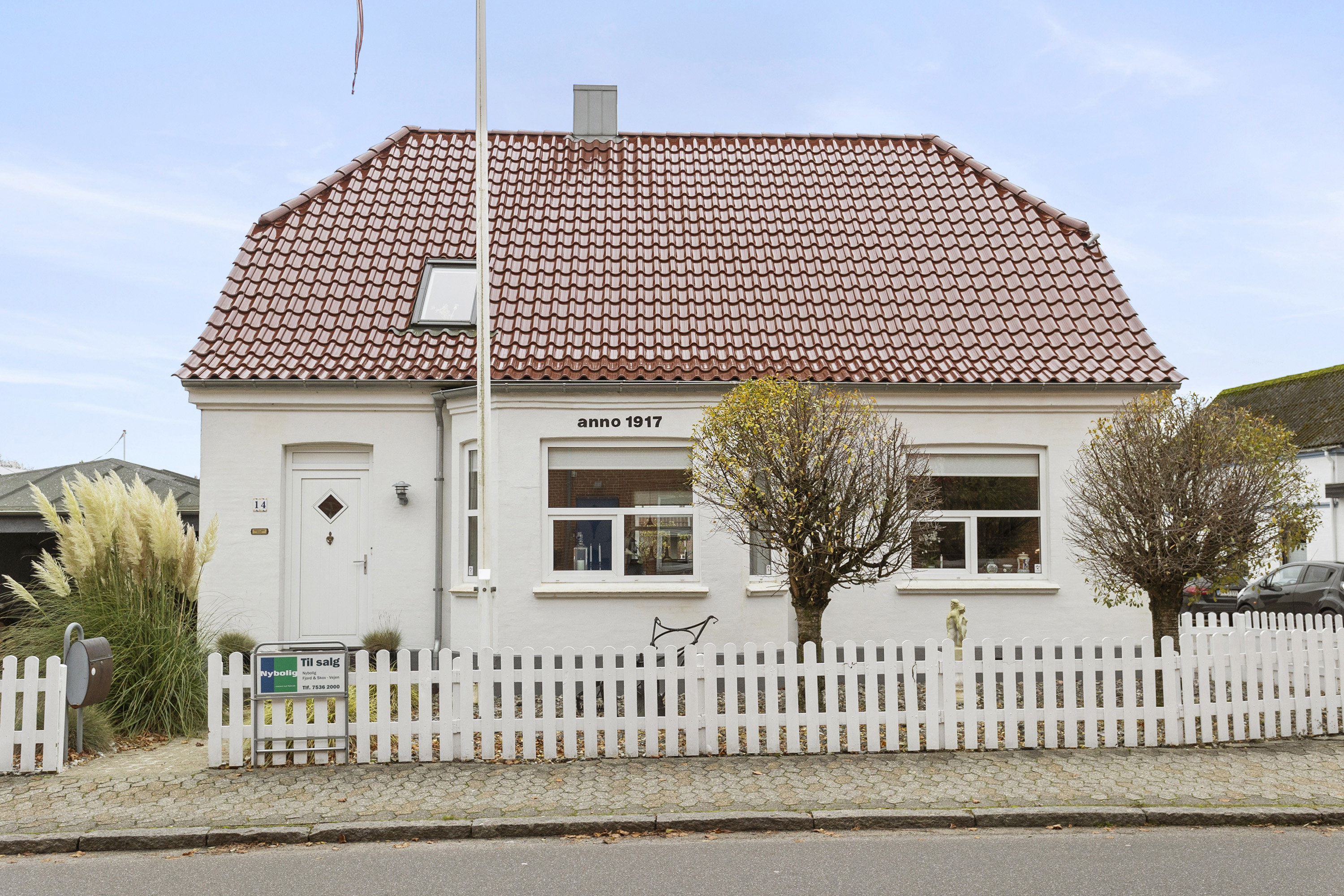 Fremhævet ejendommen billede i fuldskærmstilstand. Billede af Øster Alle 14, 6600 Vejen